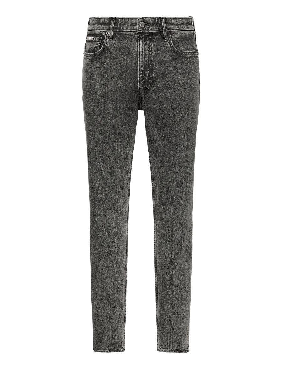 Calvin Klein Jeans - SLIM TAPER OYSTER GREY JEAN - slim jeans - oyster grey - 1