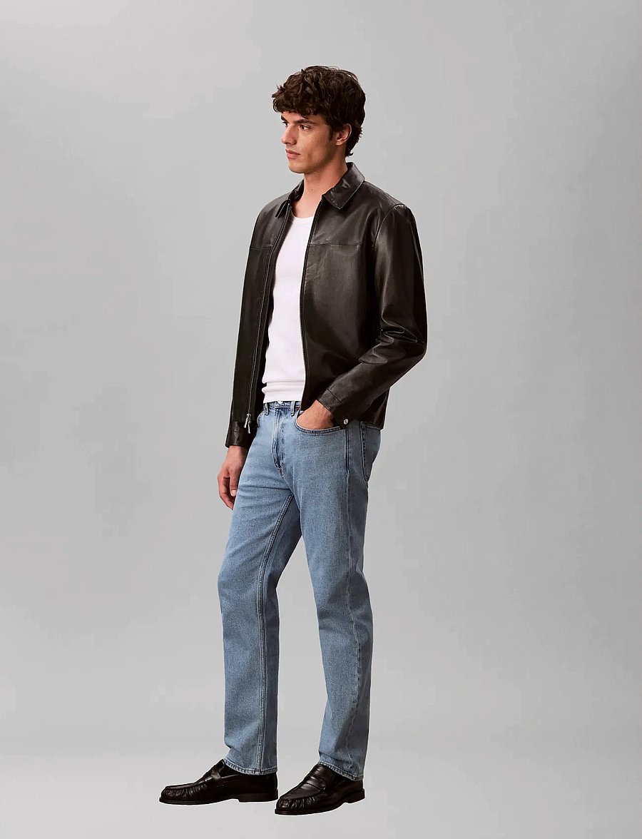 Calvin Klein Jeans - STANDARD STRAIGHT ADAM LT STONE - normale jeans - adam lt stone - 4