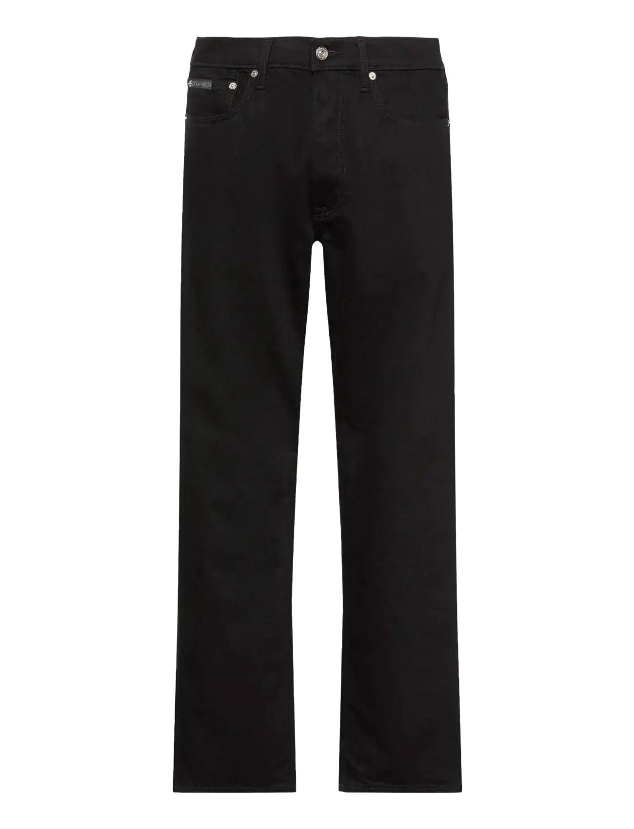 Calvin Klein Jeans STANDARD STRAIGHT CK CLASSIC BLA - Calvin Klein Jeans - CK CLASSIC BLACK / black