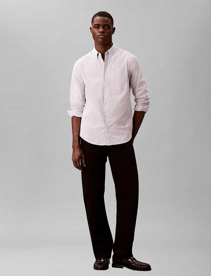 Calvin Klein Jeans - STANDARD STRAIGHT CK CLASSIC BLA - regular jeans - ck classic black - 0