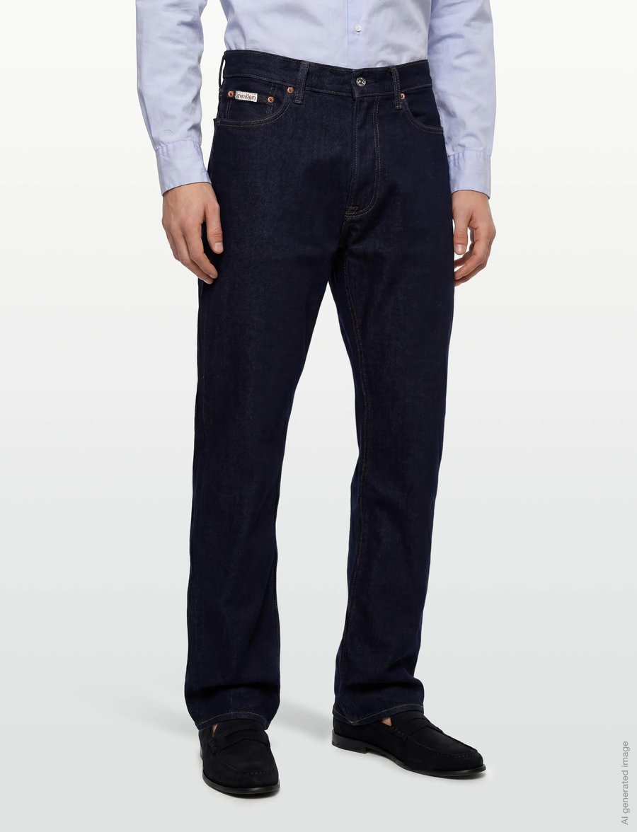 Calvin Klein Jeans - STANDARD STRAIGHT CK CLASSIC RIN - regular jeans - ck classic rinse - 3