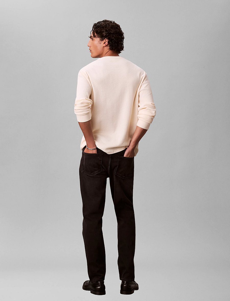 Calvin Klein Jeans - CLASSIC TAPER AVERY BLACK STONE - slim fit jeans - avery black stone - 2