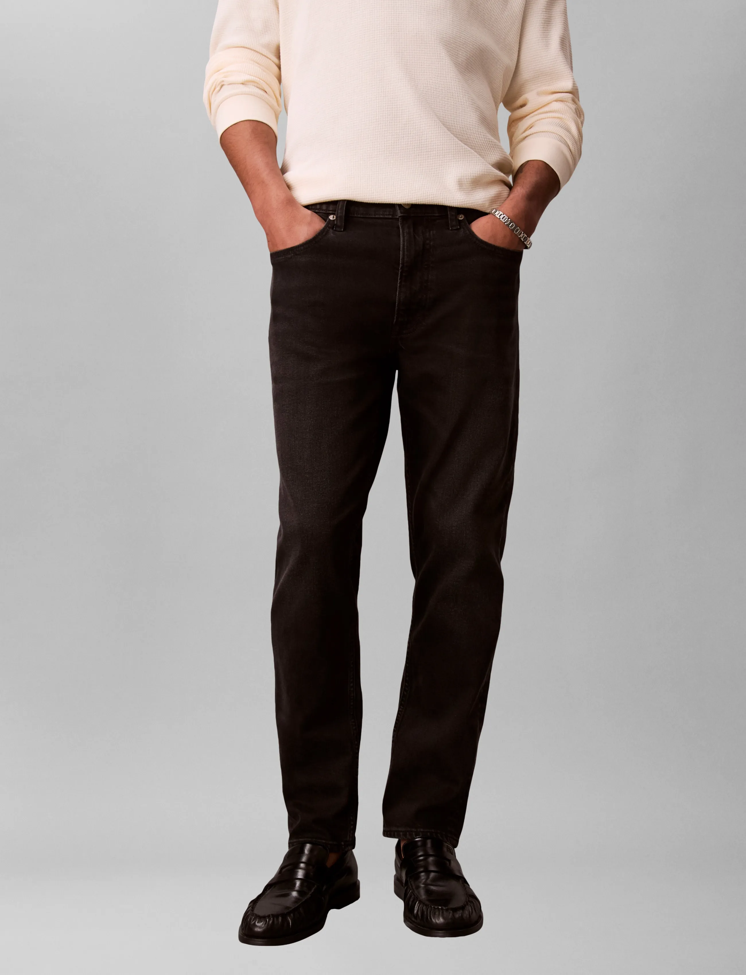 Calvin Klein Jeans - CLASSIC TAPER AVERY BLACK STONE - avery black stone - 3