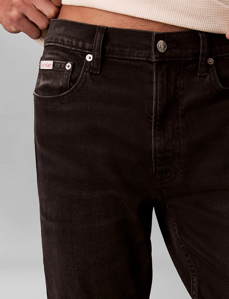 Calvin Klein Jeans - CLASSIC TAPER AVERY BLACK STONE - slim fit jeans - avery black stone - 4