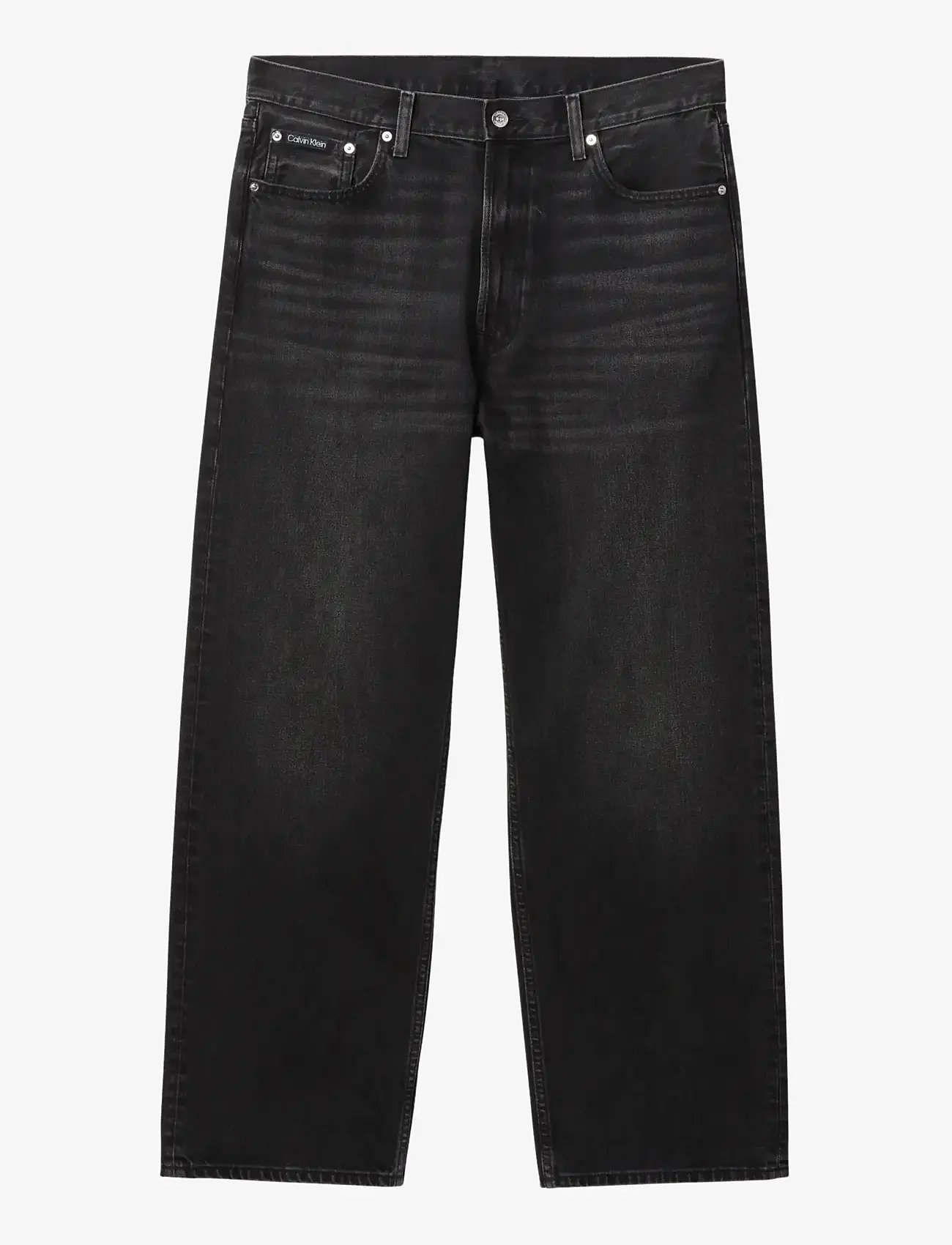 Calvin Klein Jeans - BAGGY DUSTCLOUD BLACK JEAN - loose jeans - dustcloud black - 1