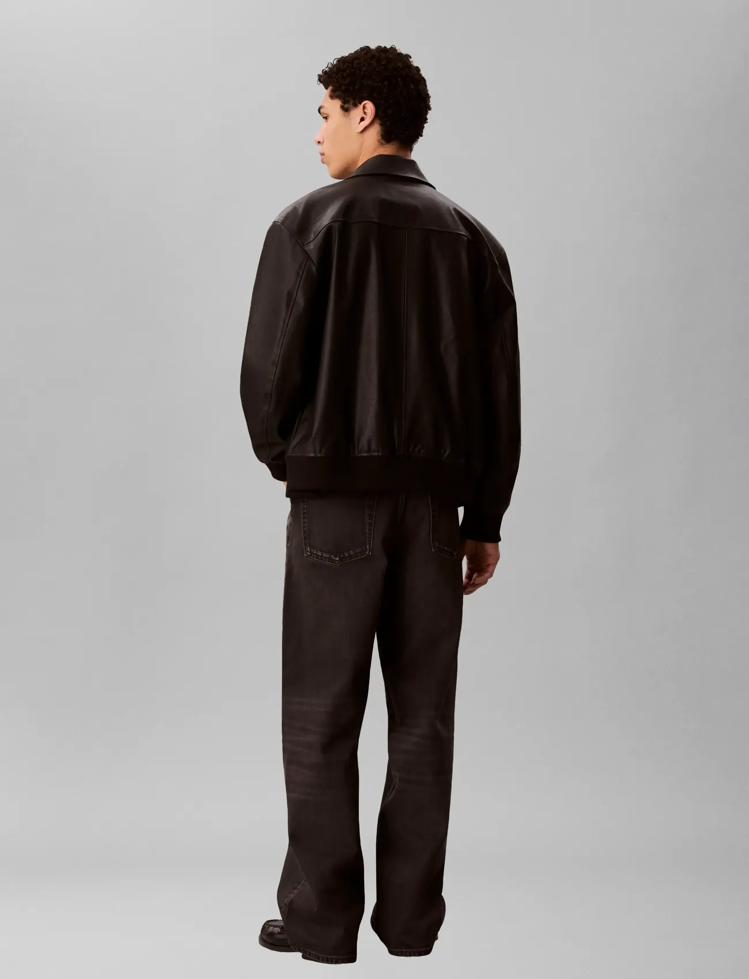 Calvin Klein Jeans - BAGGY DUSTCLOUD BLACK JEAN - loose jeans - dustcloud black - 3