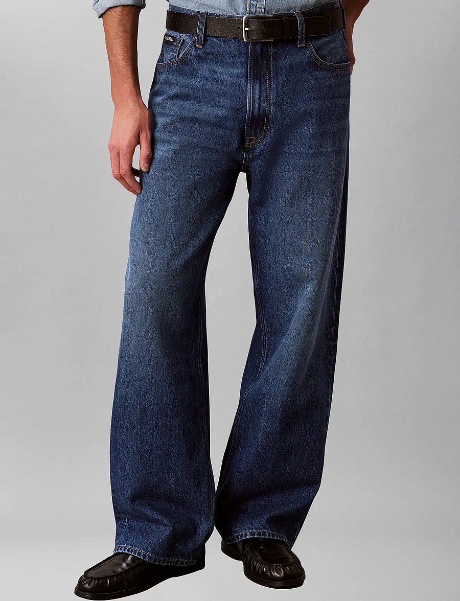 Calvin Klein Jeans - BAGGY INDIGO JULIUS JEAN - weite jeans - indigo julius - 0