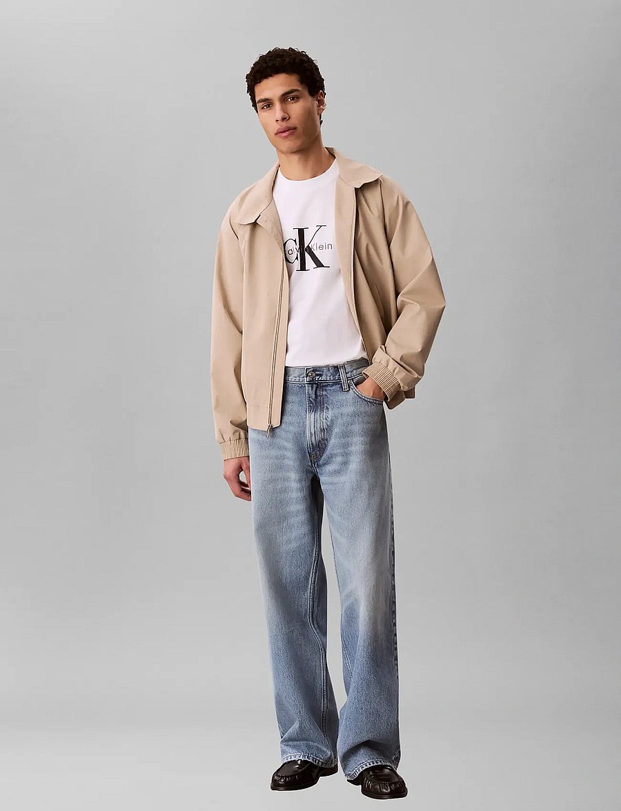 Calvin Klein Jeans - BAGGY SILVER STREAM JEAN NO DEST - loose jeans - silver stream no destroy - 3