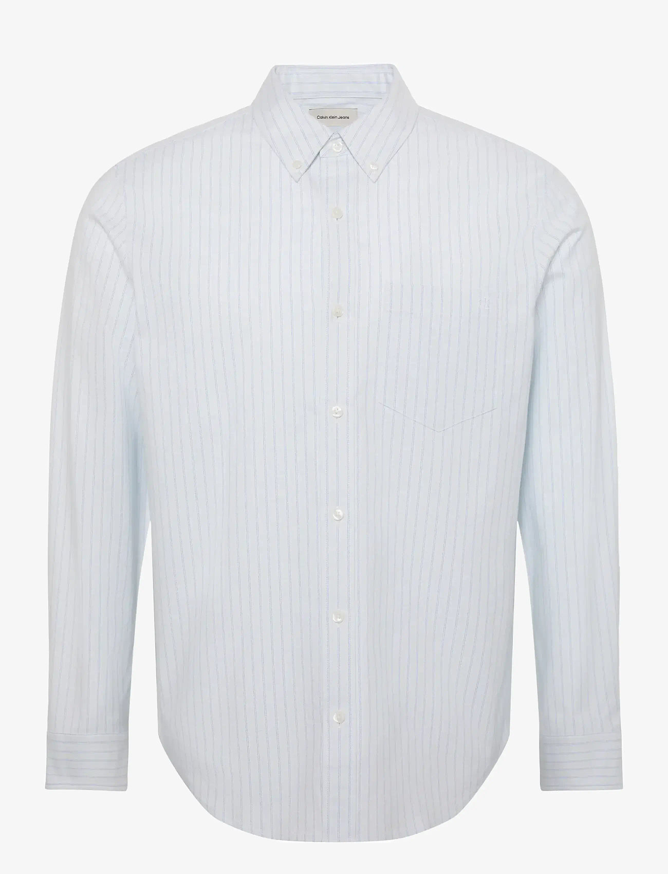 Calvin Klein Jeans - LS YD STRIPE OXFORD CLASSIC SHIR - oxford skjorter - ballad blue - 1