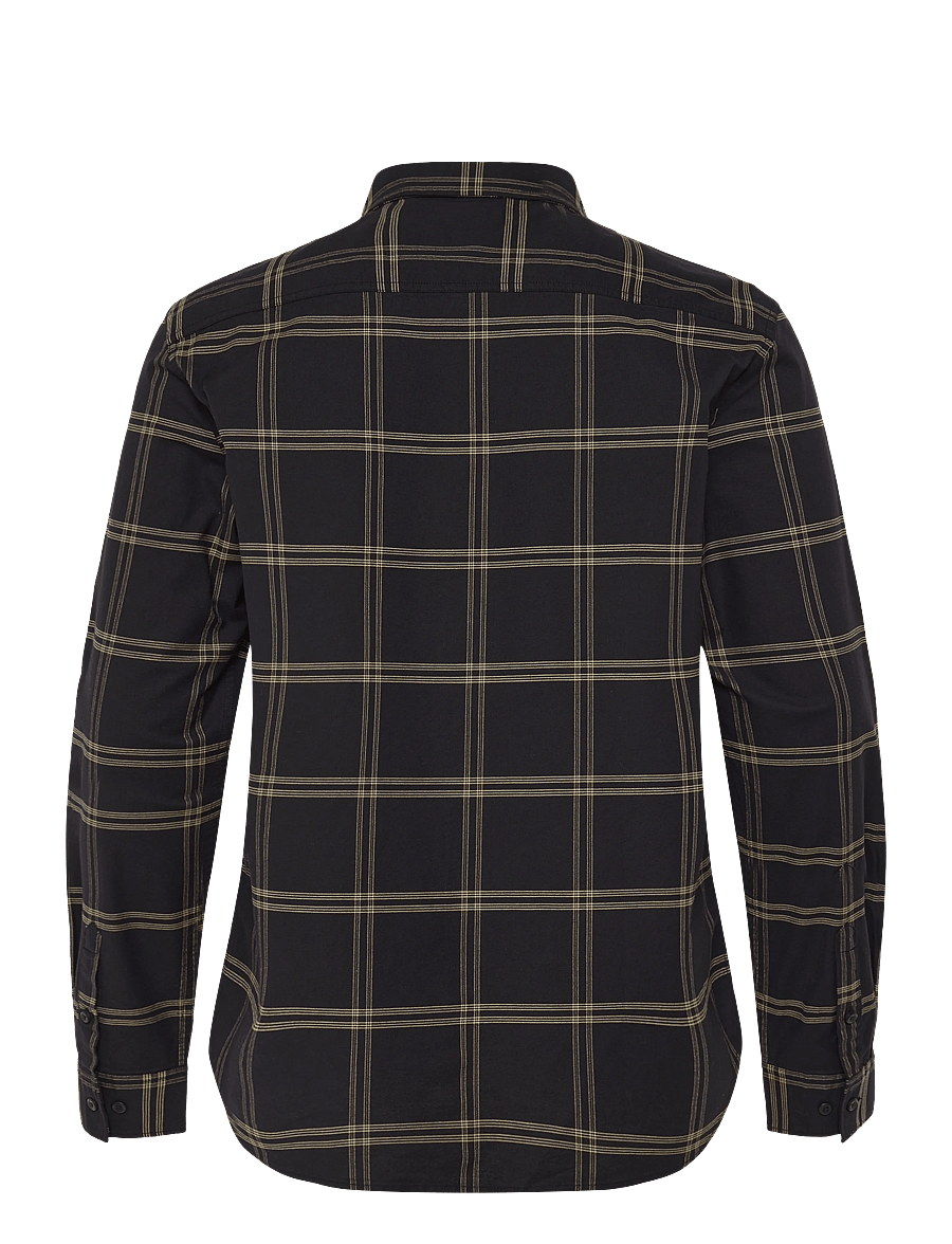 Calvin Klein Jeans - LS WINDOWPANE OXFORD CLASSIC SHI - oxford skjorter - black - 1