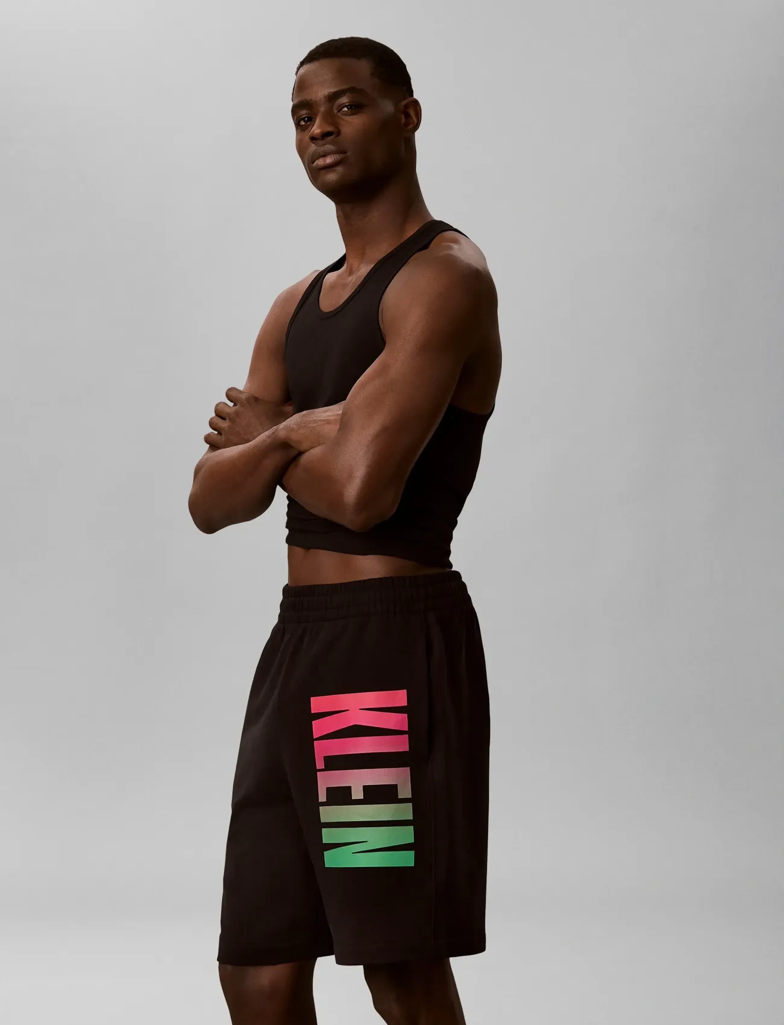 Calvin Klein Jeans - 350TERRY CALVIN PRIDE SHORT - sweatshorts - black - 5