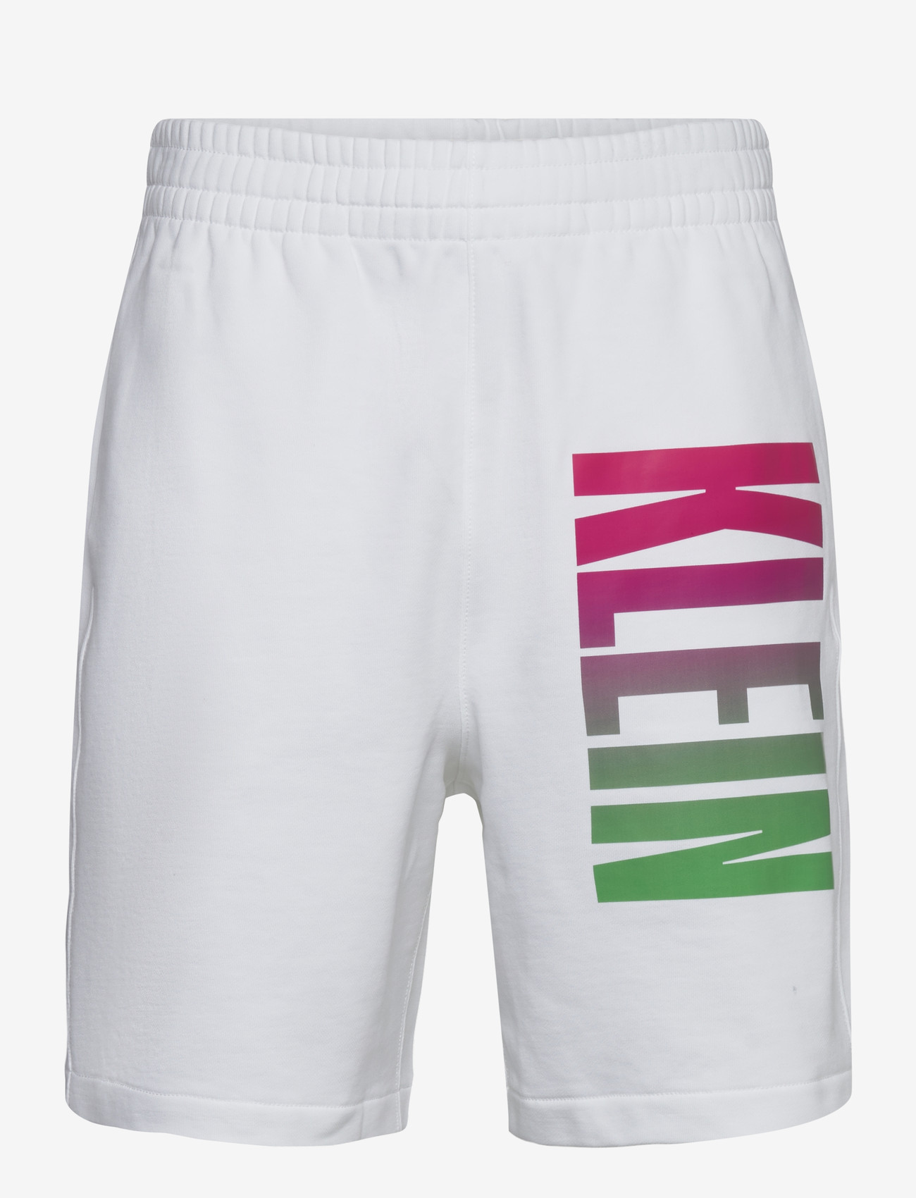 Calvin Klein Jeans - 350TERRY CALVIN PRIDE SHORT - lühikesed dressipüksid - bright white - 0
