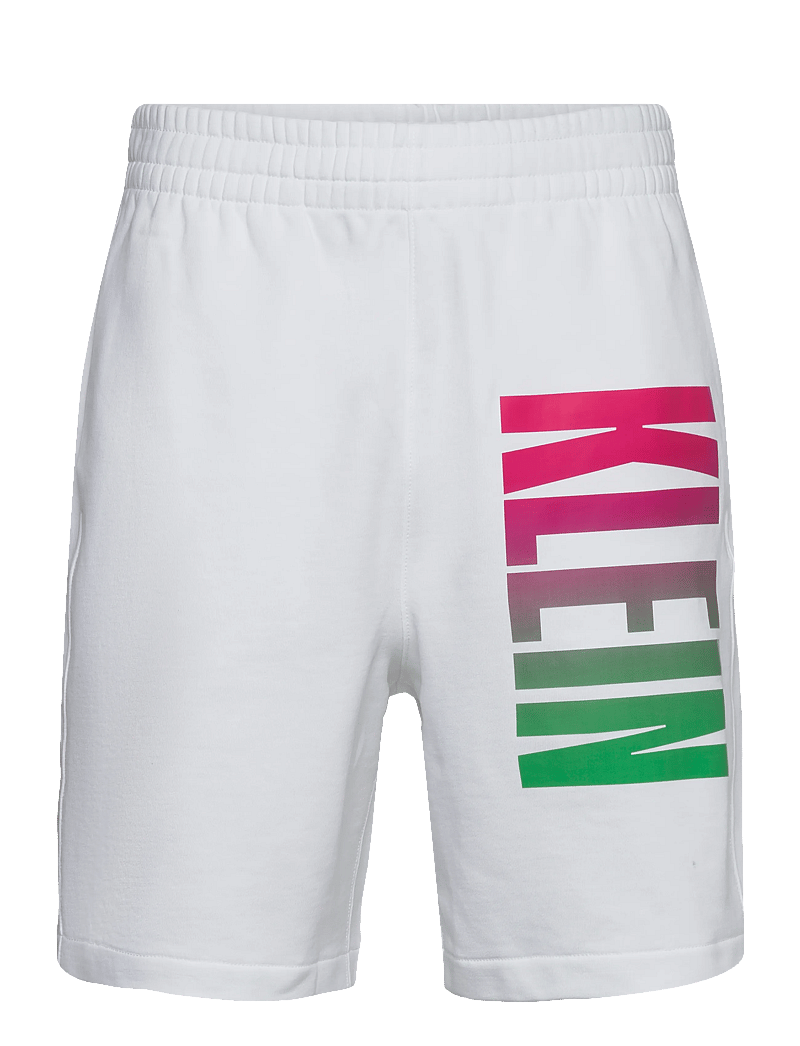 Calvin Klein Jeans - 350TERRY CALVIN PRIDE SHORT - lühikesed dressipüksid - bright white - 0