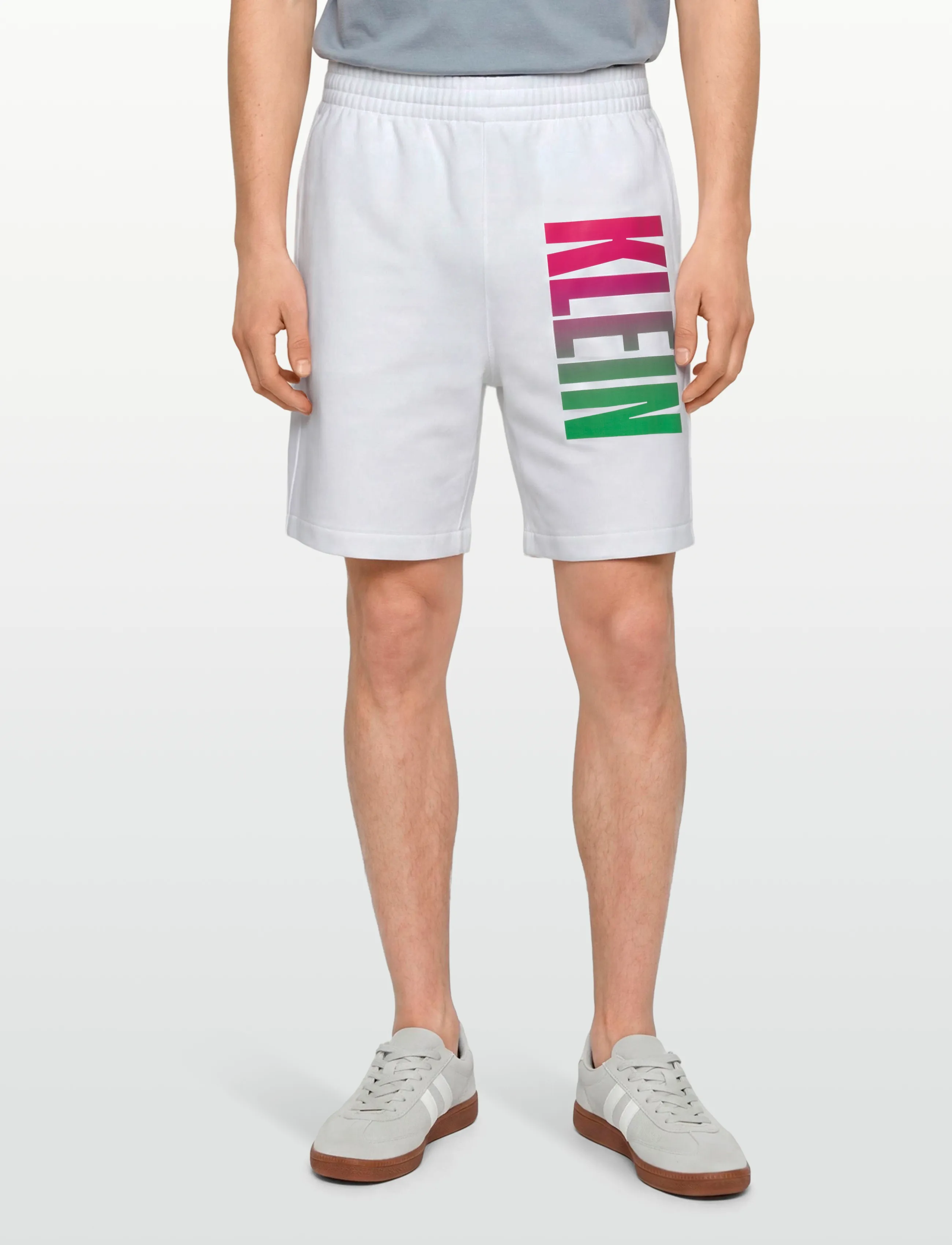 Calvin Klein Jeans 350Terry Pride Short, XXL, Shorts, Weiß - Casual Männerswear