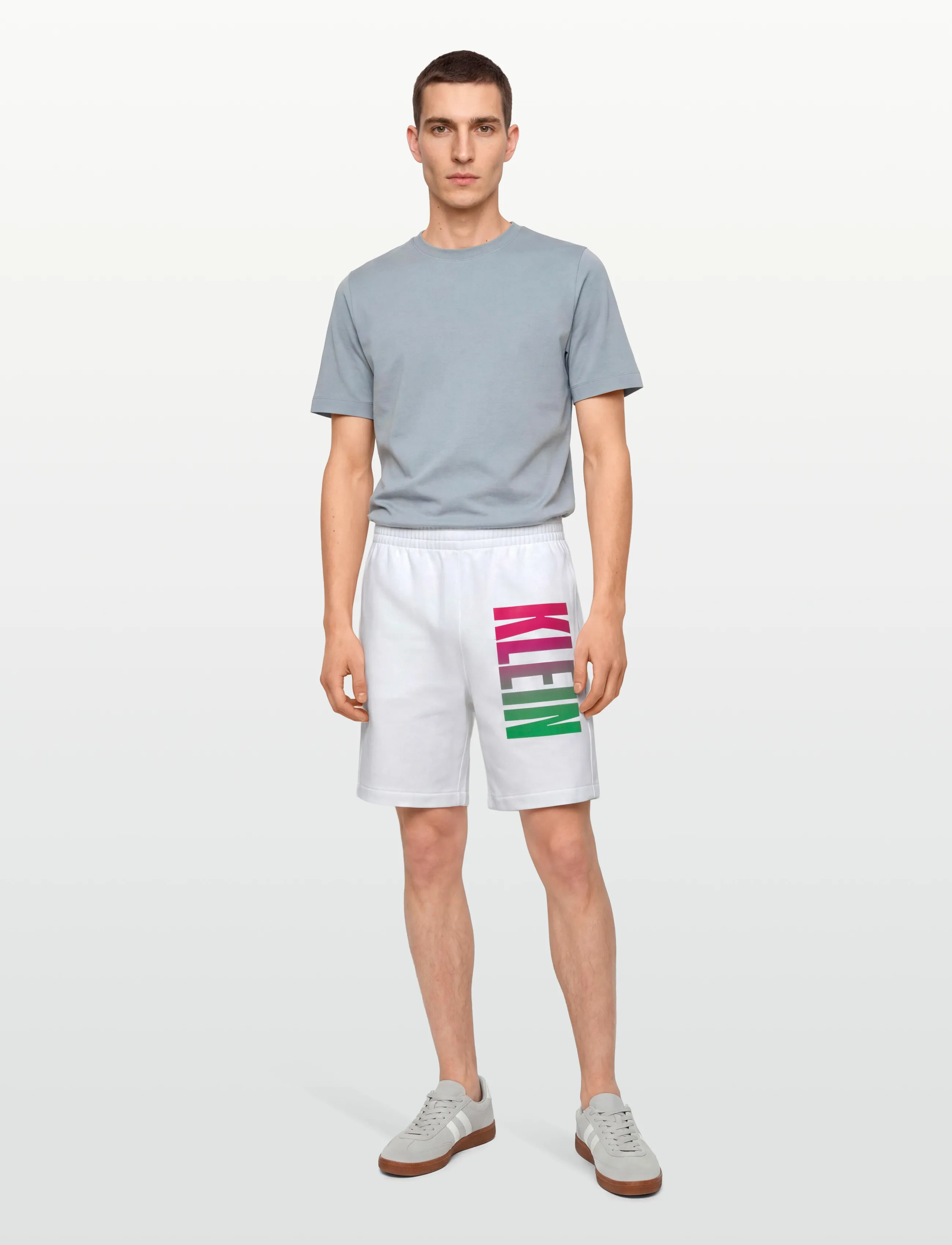Calvin Klein Jeans - 350TERRY CALVIN PRIDE SHORT - sweatshorts - bright white - 3