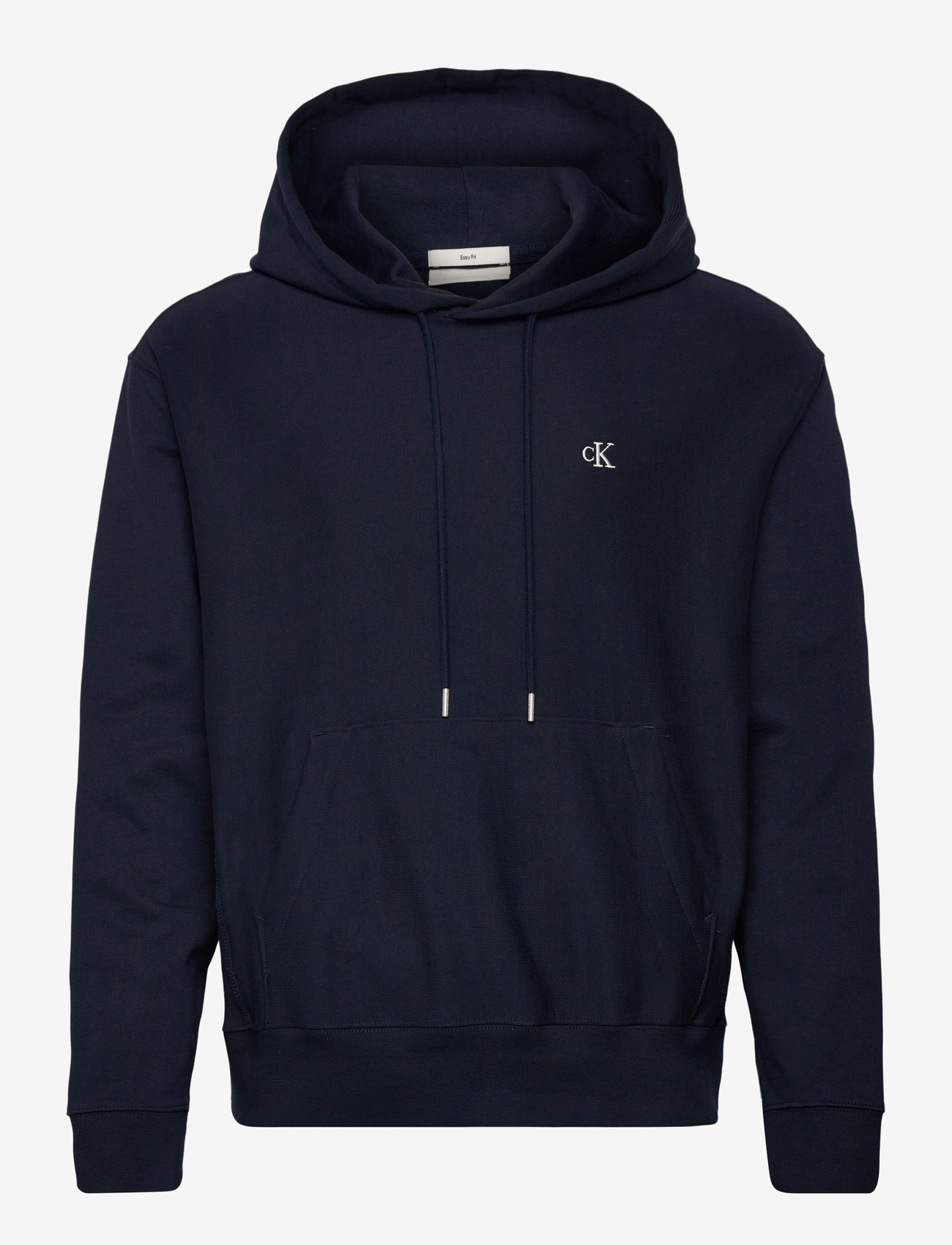 Calvin Klein Jeans - LS EZ PREMIUM TRRY MONOGRAM HDIE - hættetrøjer - dark sapphire - 0