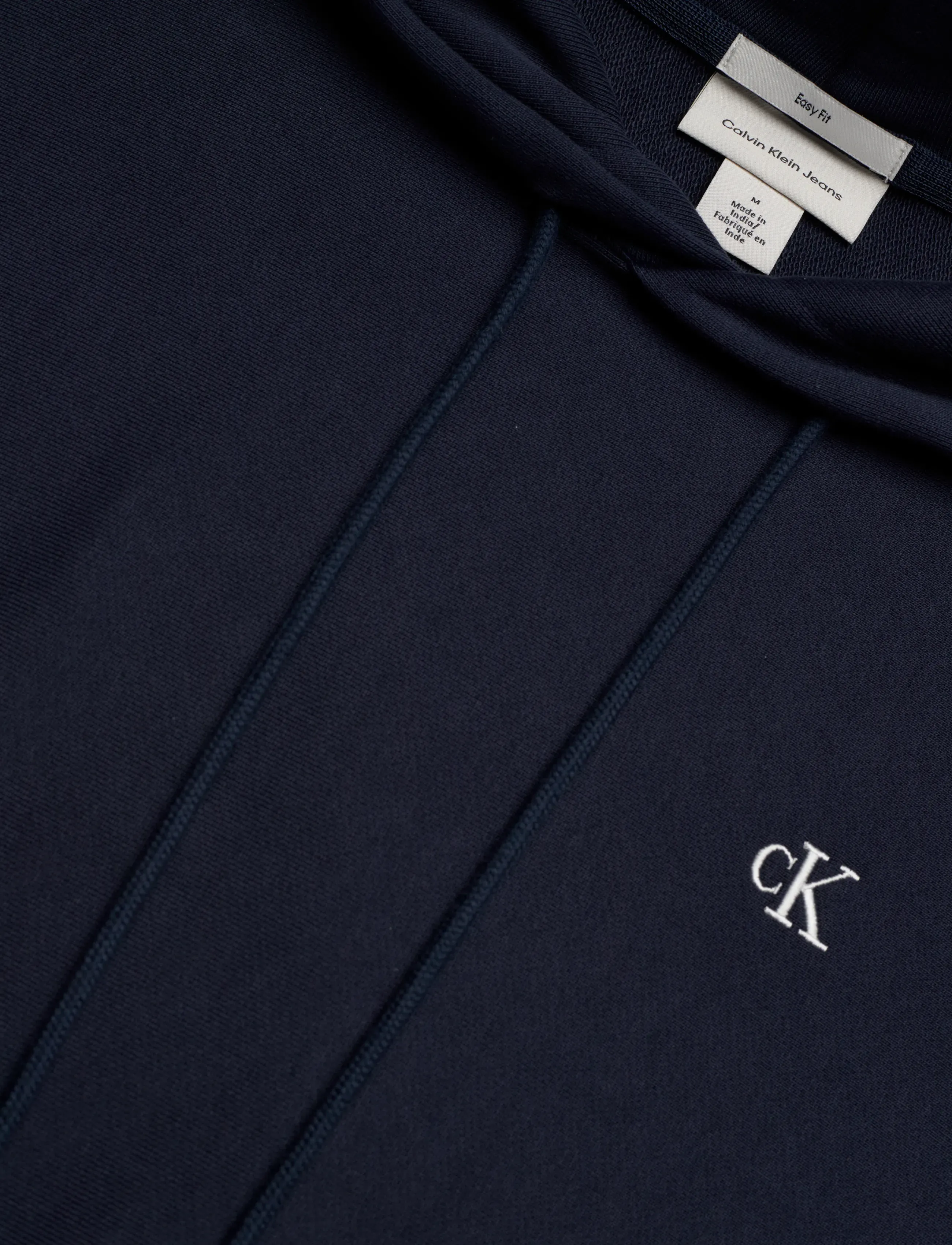 Calvin Klein Jeans - LS EZ PREMIUM TRRY MONOGRAM HDIE - kapuzenpullover - dark sapphire - 2