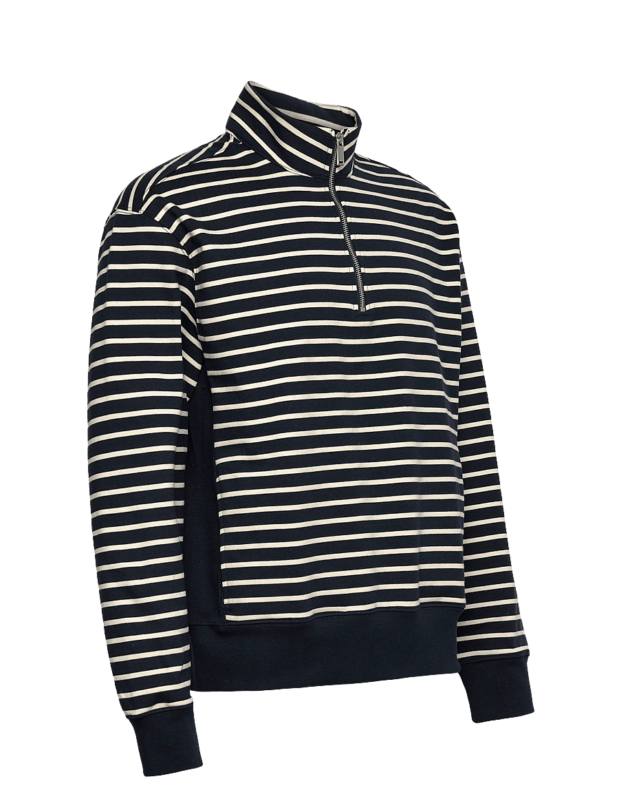 Calvin Klein Jeans - LS EZ STRIP PREMTERY QTR ZIP - shop efter stil - dark sapphire - 2