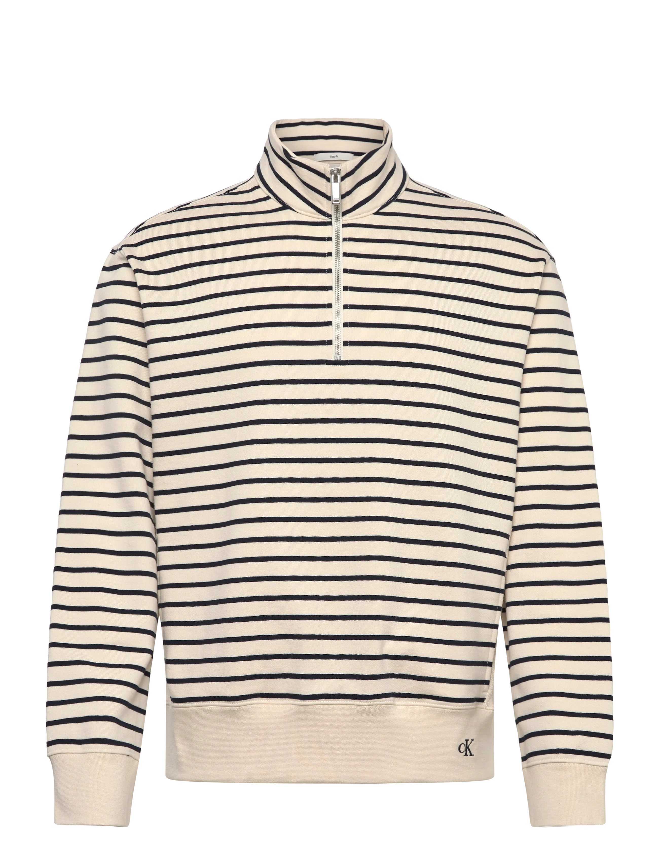 Calvin Klein Jeans - LS EZ STRIP PREMTERY QTR ZIP - nach stil kaufen - tofu - 0
