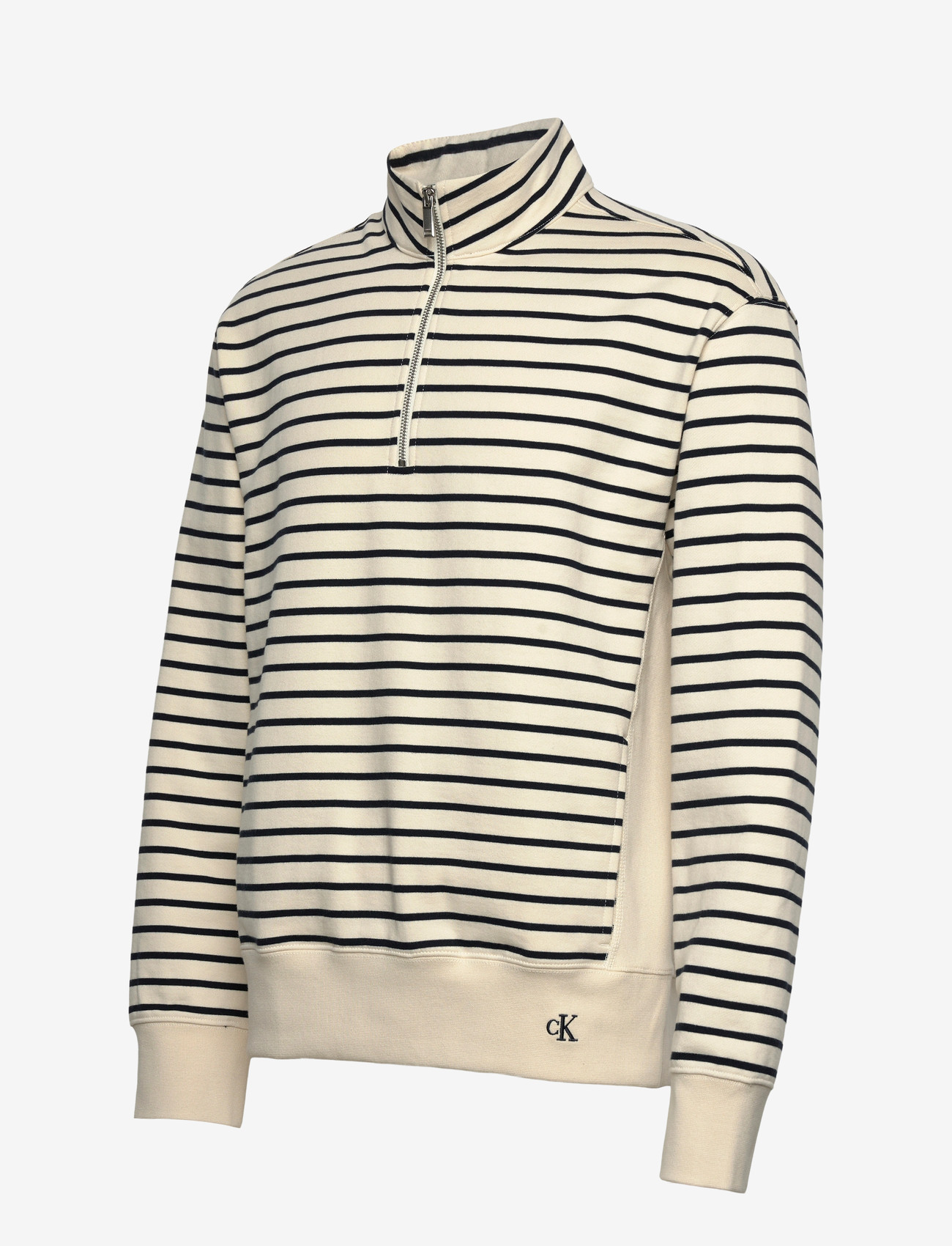 Calvin Klein Jeans - LS EZ STRIP PREMTERY QTR ZIP - shop efter stil - tofu - 3
