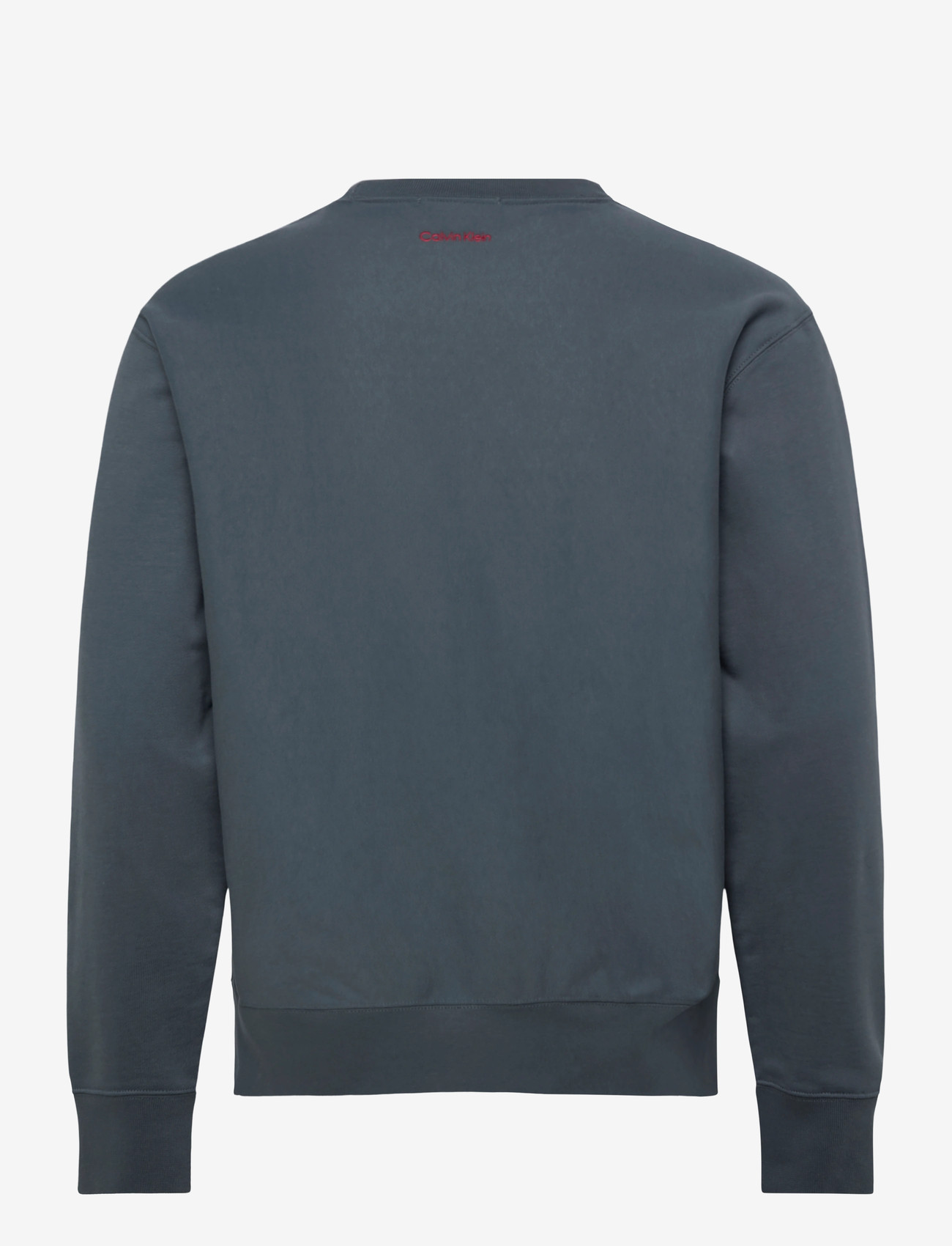 Calvin Klein Jeans - LS PREMIUM TERRY GRPH CREWNECK - shop by style - dark slate - 1