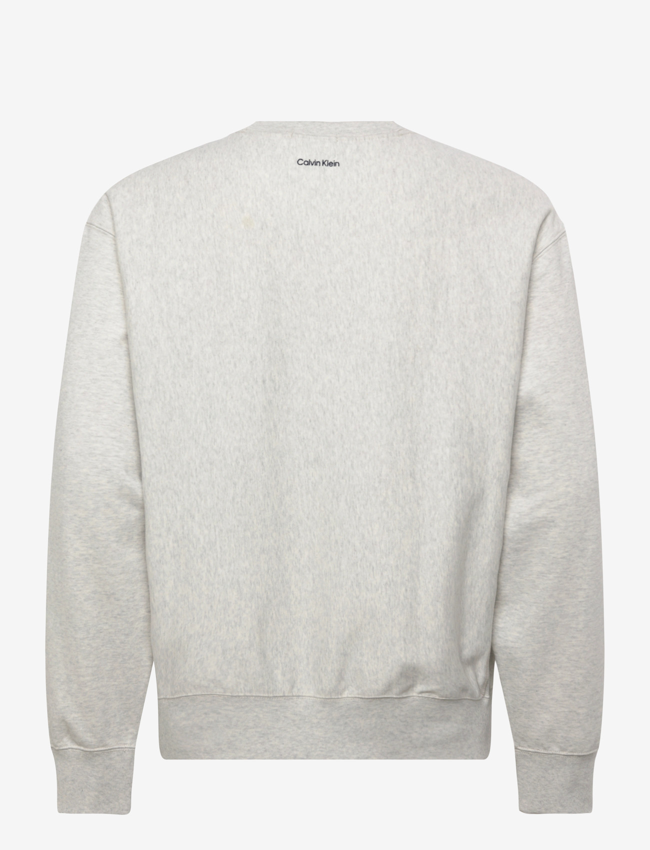 Calvin Klein Jeans - LS PREMIUM TERRY GRPH CREWNECK - shop efter stil - snowy heather - 1