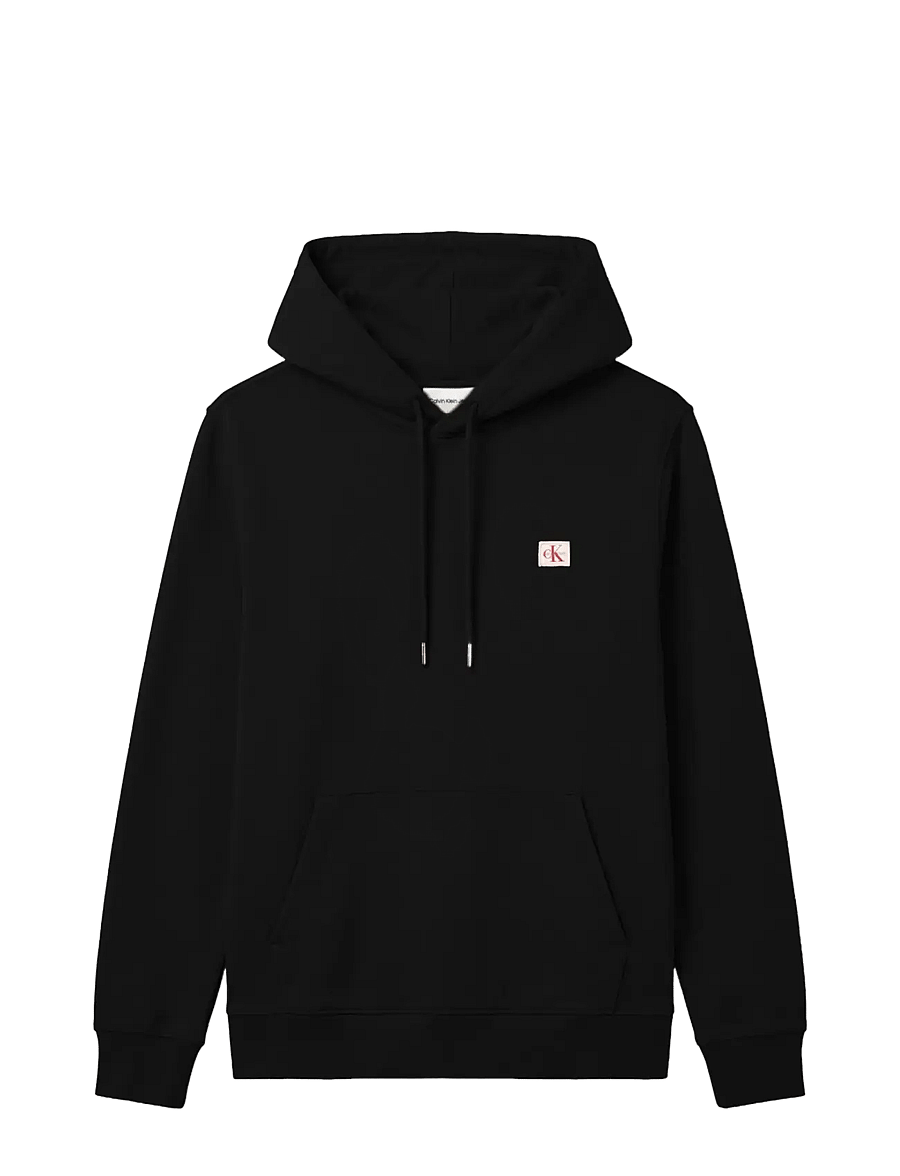 Calvin Klein Jeans - CL LS 350TERRY WVN LBL HOODIE - kapuzenpullover - black - 1
