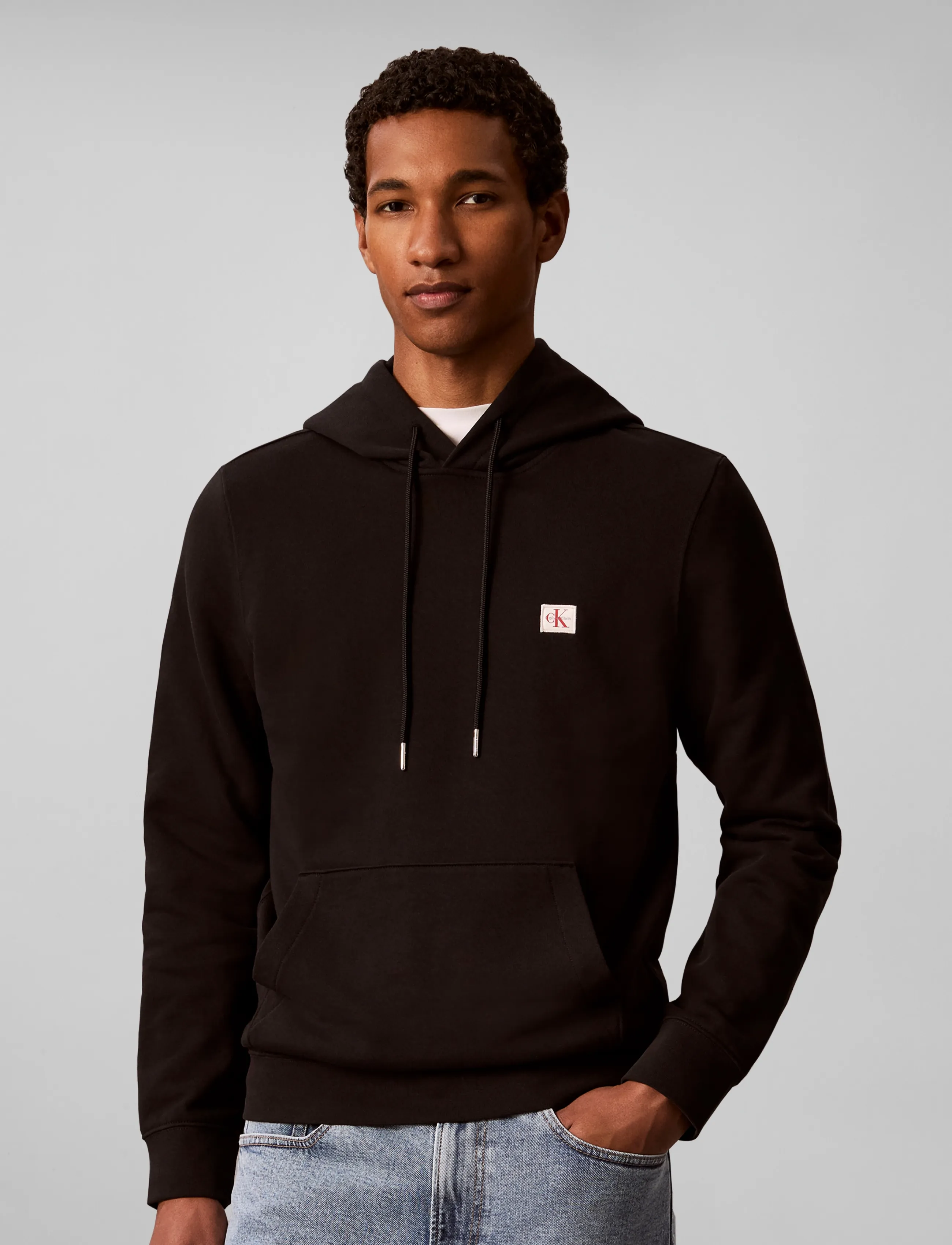 Cl Ls 350Terry Wvn Lbl Hoodie 3