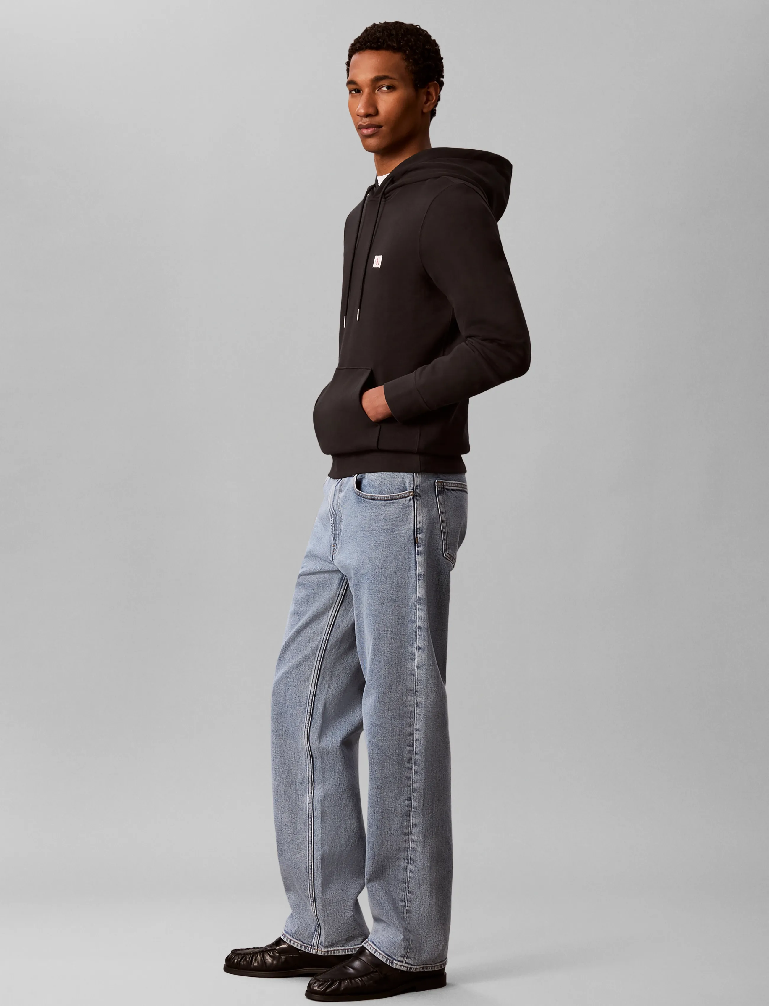 Cl Ls 350Terry Wvn Lbl Hoodie 5