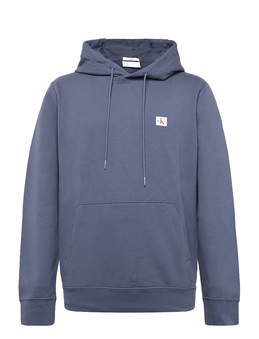 Calvin Klein Jeans - CL LS 350TERRY WVN LBL HOODIE - kapuzenpullover - blue nomad - 0