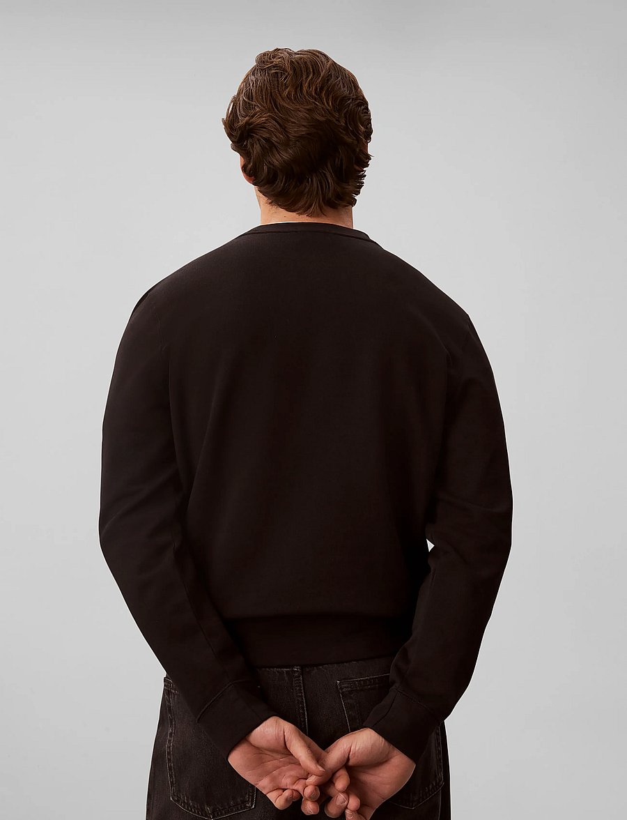 Calvin Klein Jeans - LS CL 350TERRY SZNL CALVIN CREW - sweatshirts - black - 2