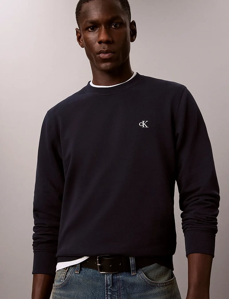 Calvin Klein Jeans - LS CL 350TERRY MONGRM CN SWTSHRT - nach stil kaufen - dark sapphire - 5