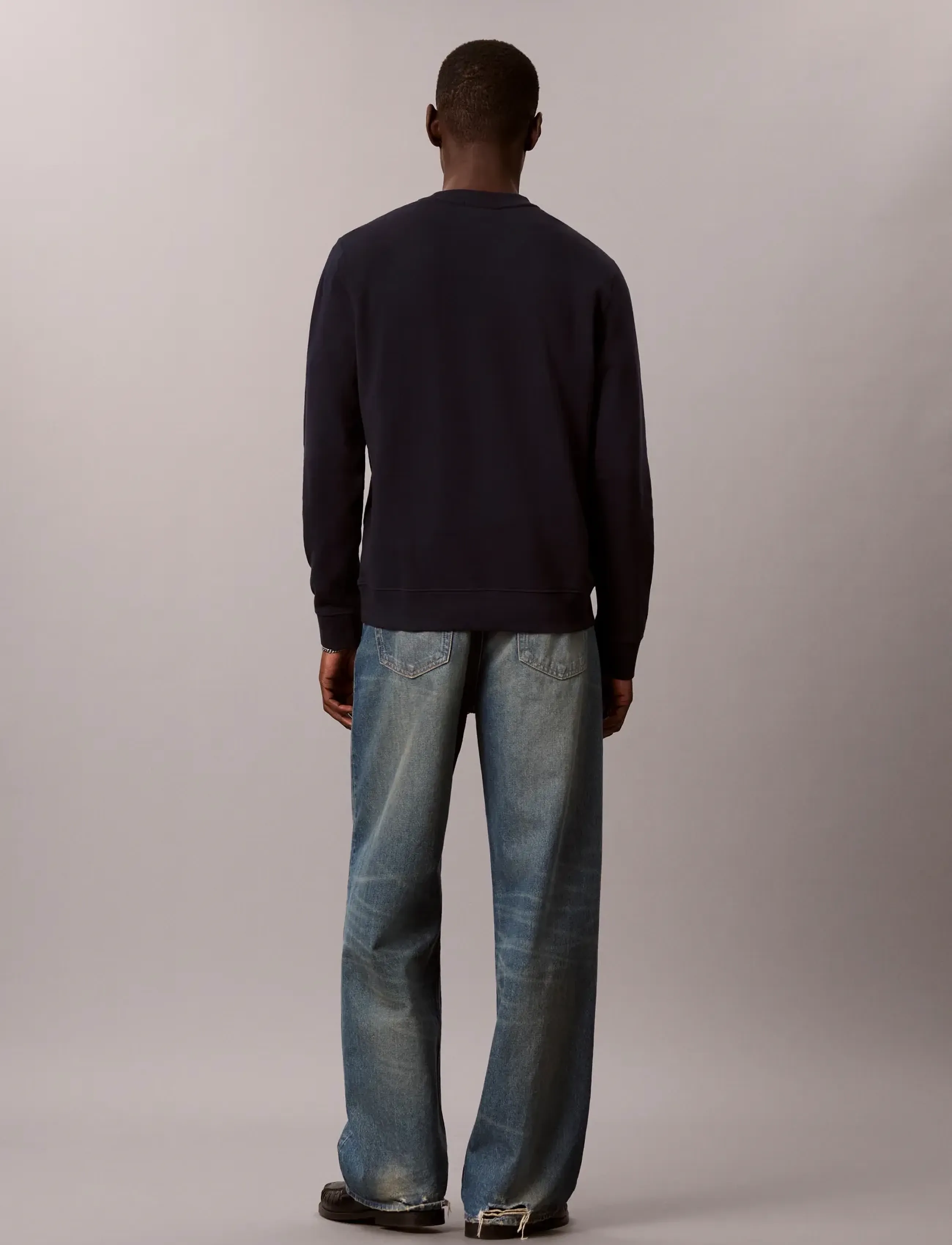 Calvin Klein Jeans Ls Cl 350Terry Mongrm Cn Swtshrt sweatshirts herr – bild 6