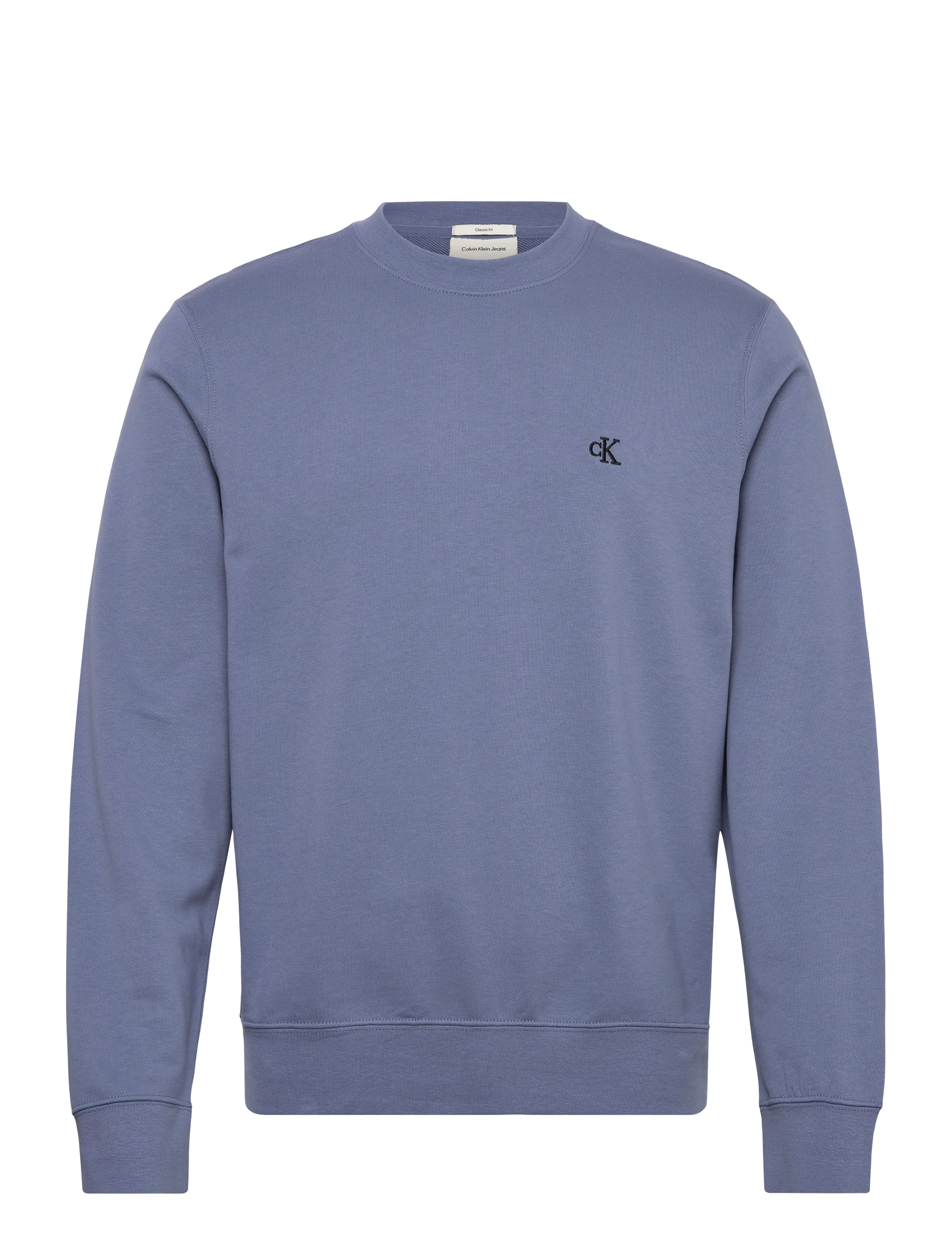 Calvin Klein Jeans LS CL 350TERRY MONGRM CN SWTSHRT - Kleidung - DUSTY SAILOR BLUE / blue