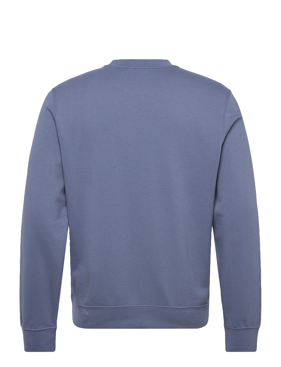 Calvin Klein Jeans - LS CL 350TERRY MONGRM CN SWTSHRT - shop efter stil - dusty sailor blue - 1