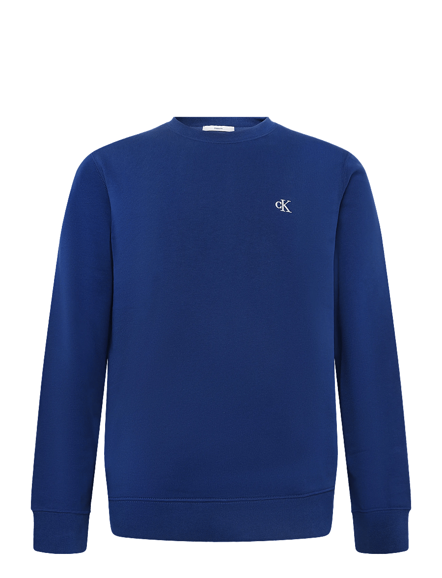 Calvin Klein Jeans - LS CL 350TERRY MONGRM CN SWTSHRT - sweatshirts - estate blue - 0