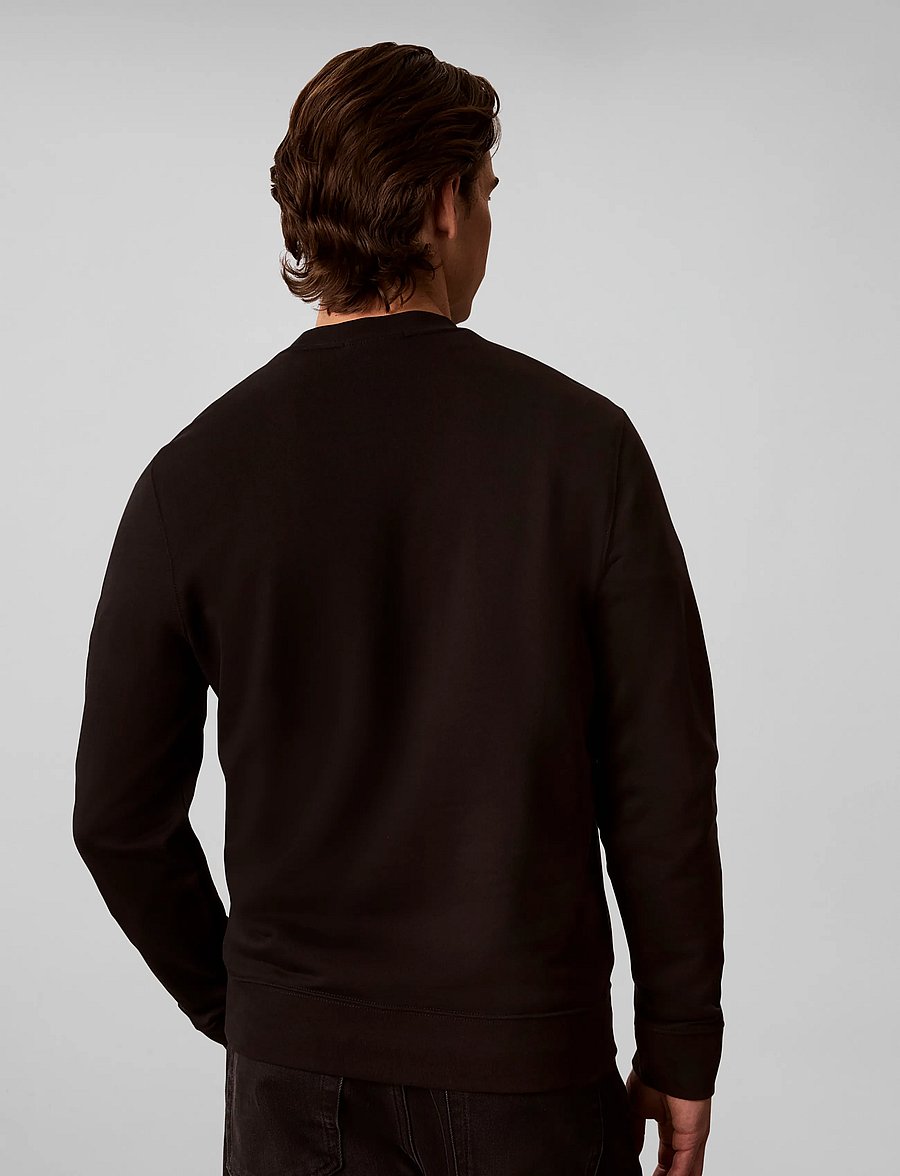 Calvin Klein Jeans - CL LS 350TERRY MNLG CN SWTSHRT - shop efter stil - black - 2