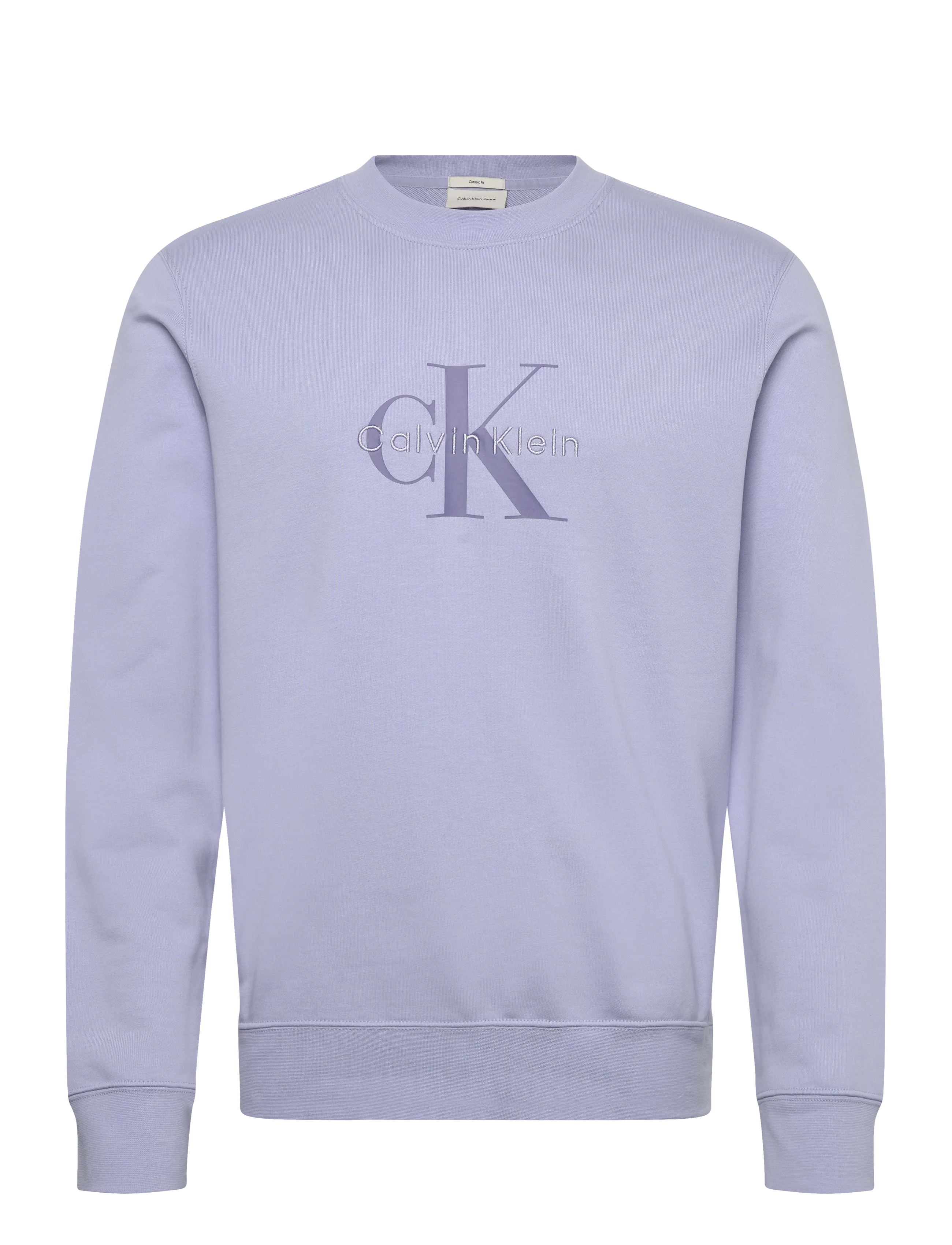 Calvin Klein Jeans CL LS 350TERRY MNLG CN SWTSHRT - Kleidung - CASUAL BLUE / blue