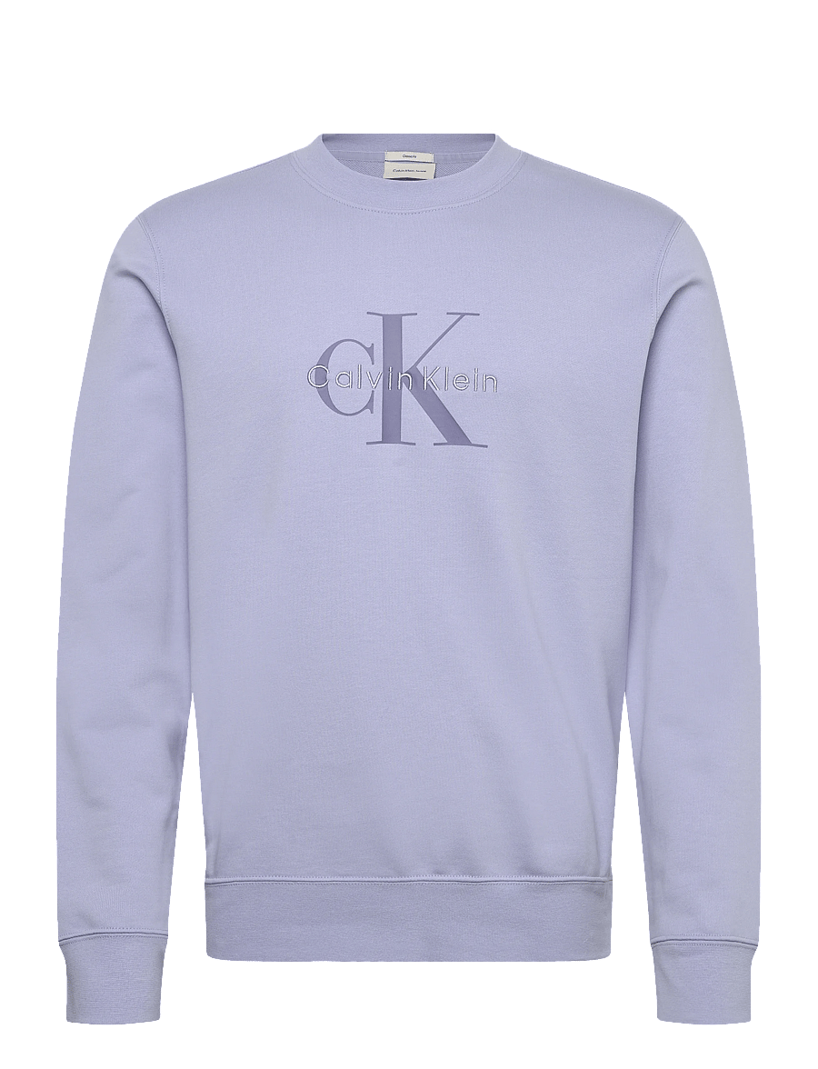 Calvin Klein Jeans - CL LS 350TERRY MNLG CN SWTSHRT - shop efter stil - casual blue - 1
