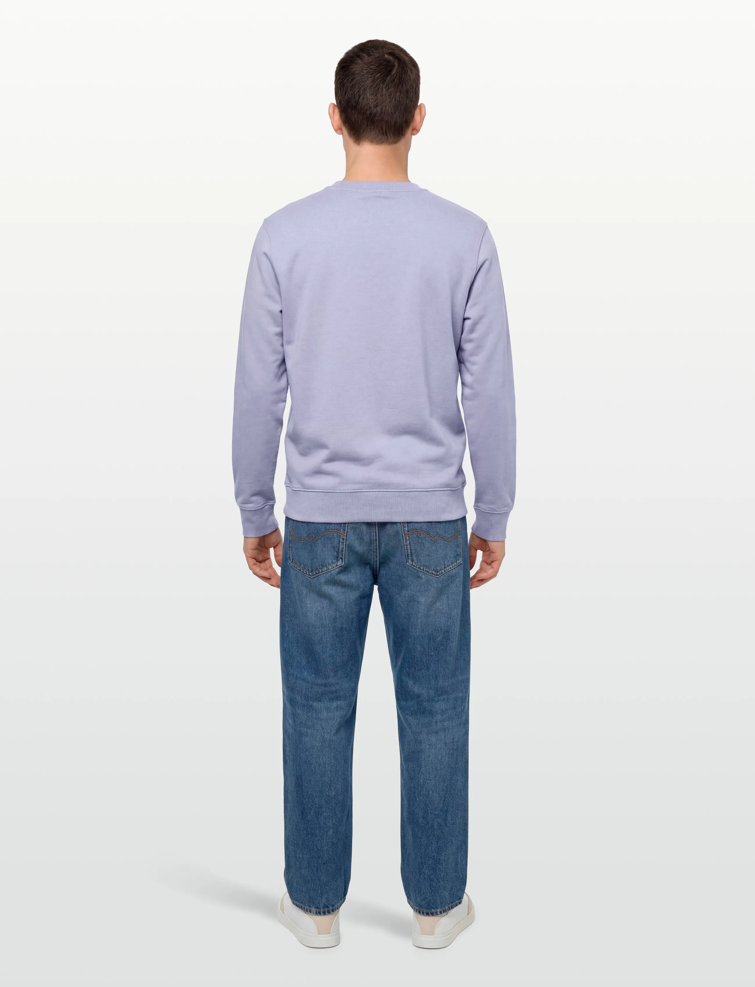 Calvin Klein Jeans - CL LS 350TERRY MNLG CN SWTSHRT - shop efter stil - casual blue - 4