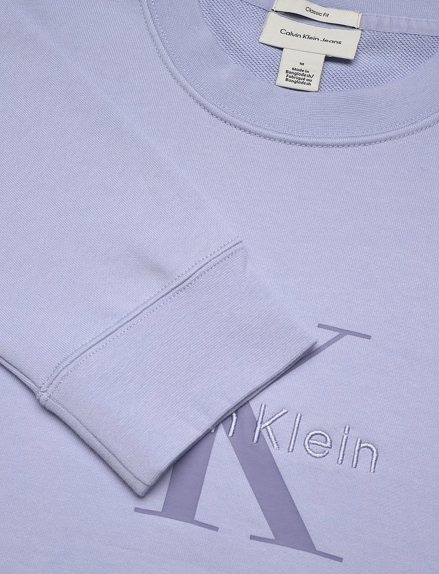 Calvin Klein Jeans - CL LS 350TERRY MNLG CN SWTSHRT - shop efter stil - casual blue - 5