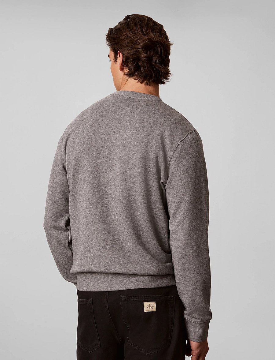 Calvin Klein Jeans - CL LS 350TERRY MNLG CN SWTSHRT - sweatshirts - med grey htr - 2