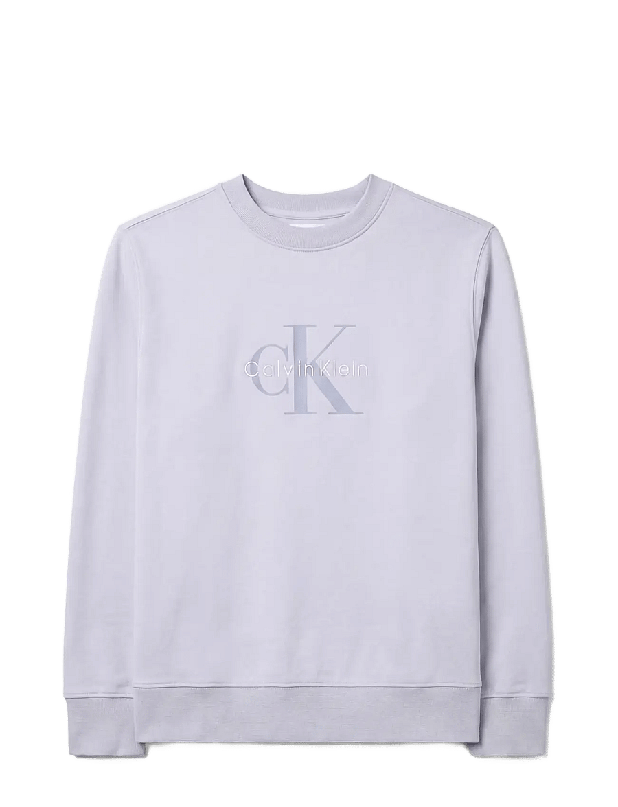 Calvin Klein Jeans - CL LS 350TERRY MNLG CN SWTSHRT - sweatshirts - plein air - 1