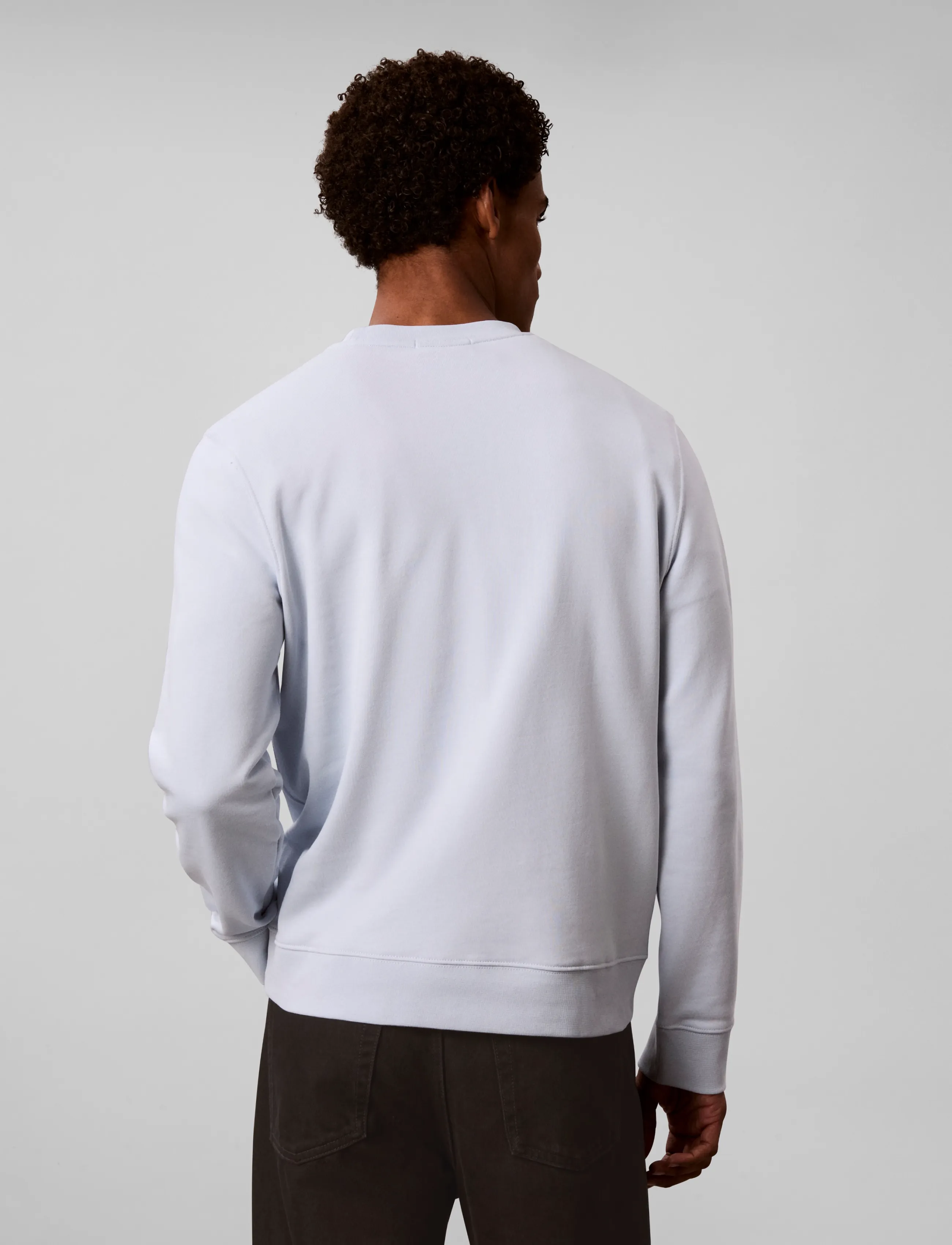 Calvin Klein Jeans - CL LS 350TERRY MNLG CN SWTSHRT - sweatshirts - plein air - 2