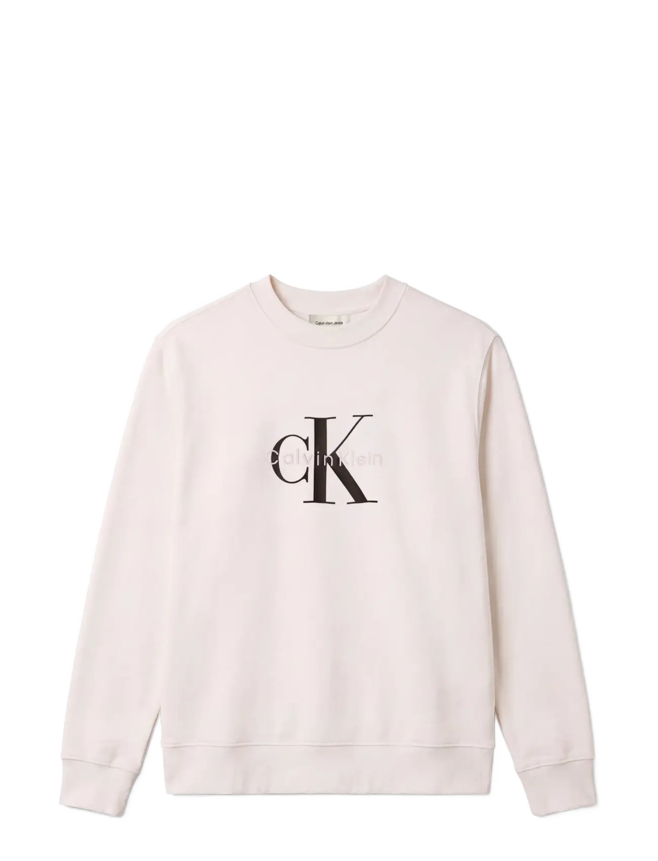 Calvin Klein Jeans - CL LS 350TERRY MNLG CN SWTSHRT - sweatshirts - tofu - 1