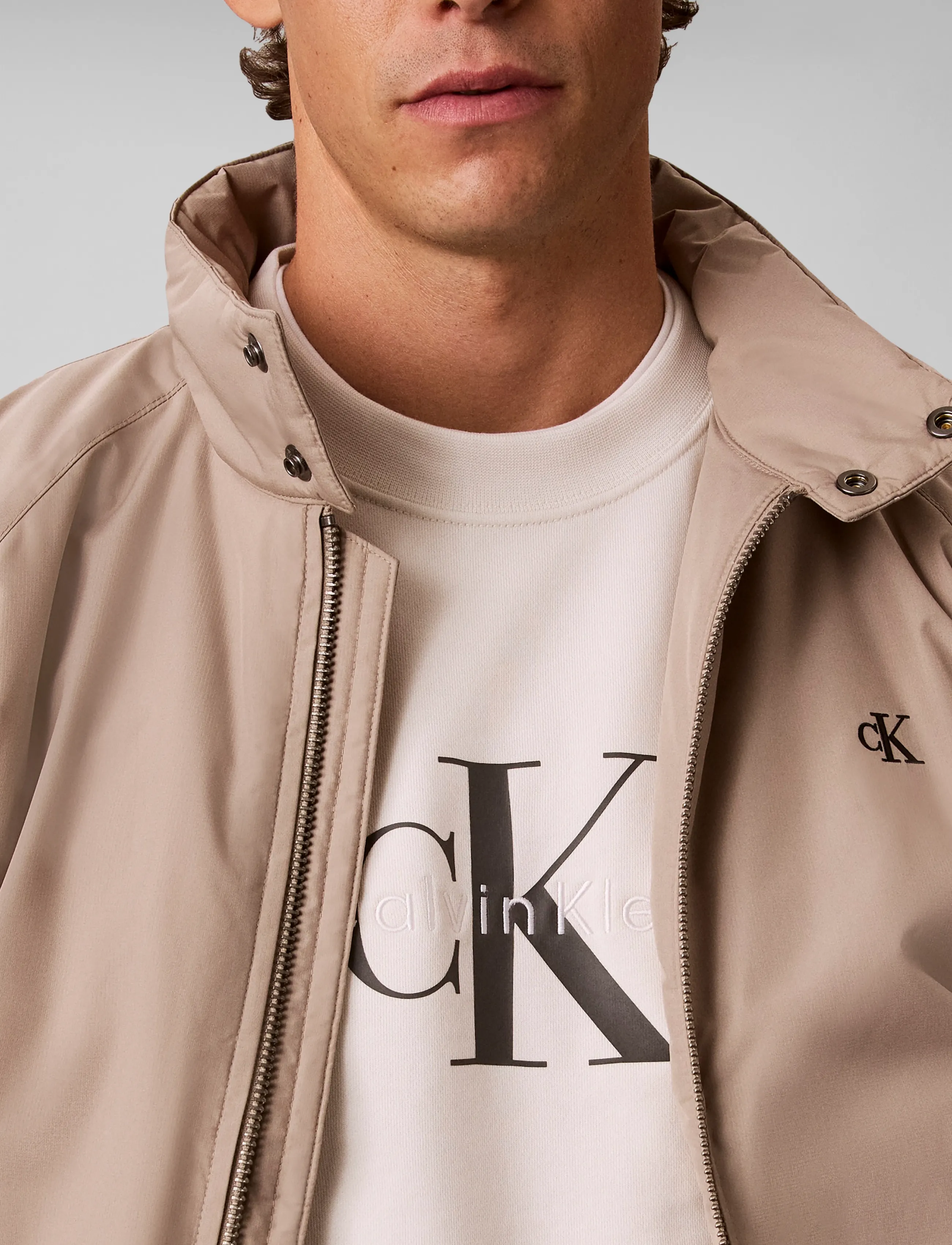 Calvin Klein Jeans Cl Ls 350Terry Mnlg Cn Swtshrt sweatshirts herr – bild 6