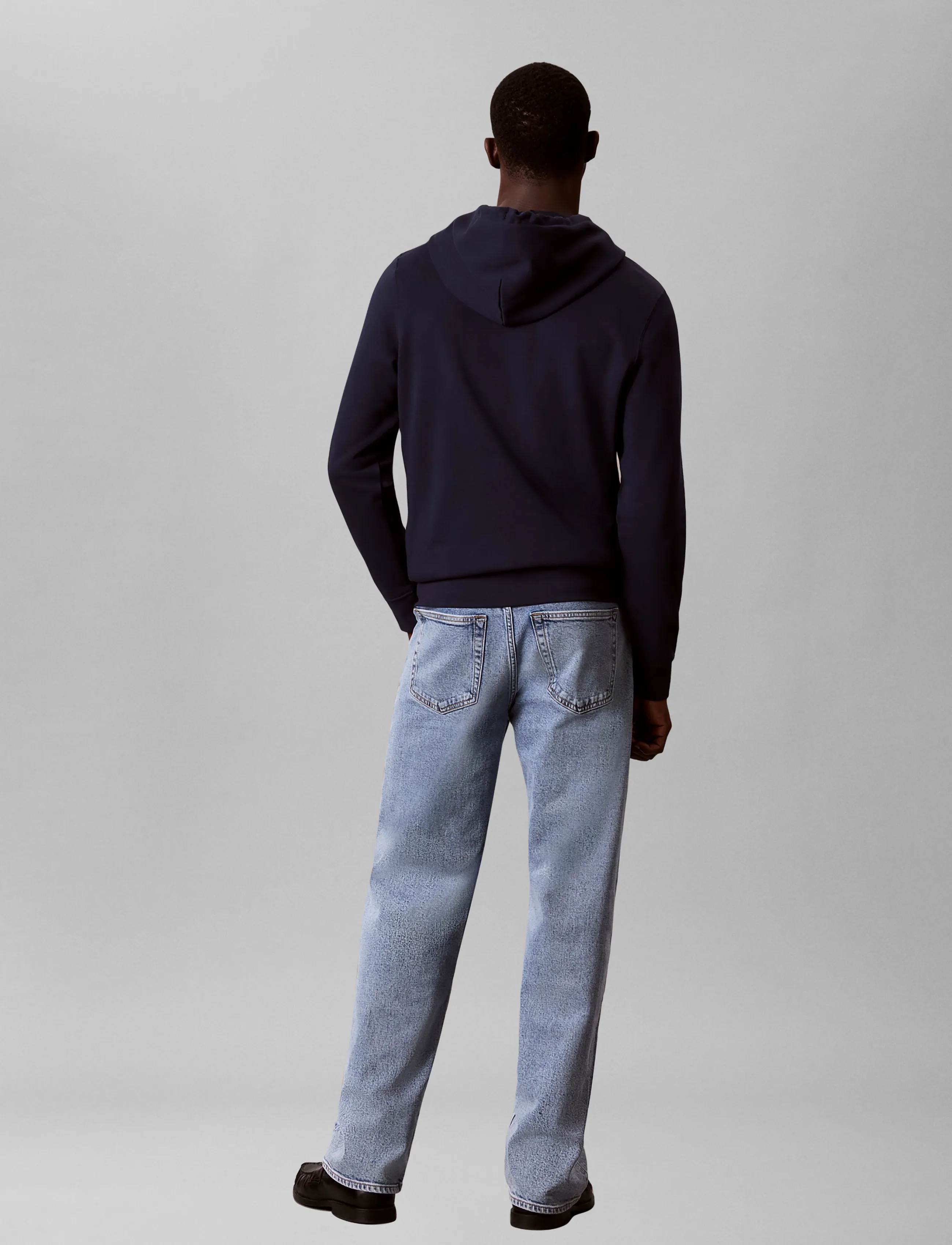 Calvin Klein Jeans - CL LS 350TERRY MICRO MNLG HOODIE - kapuutsiga pusad - dark sapphire - 2