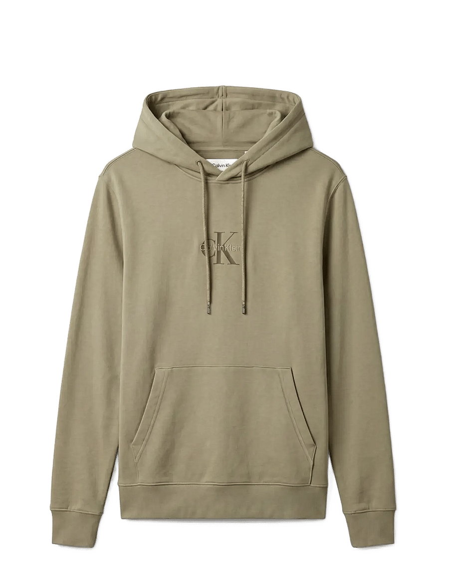 Calvin Klein Jeans - CL LS 350TERRY MICRO MNLG HOODIE - kapuzenpullover - oil green - 1