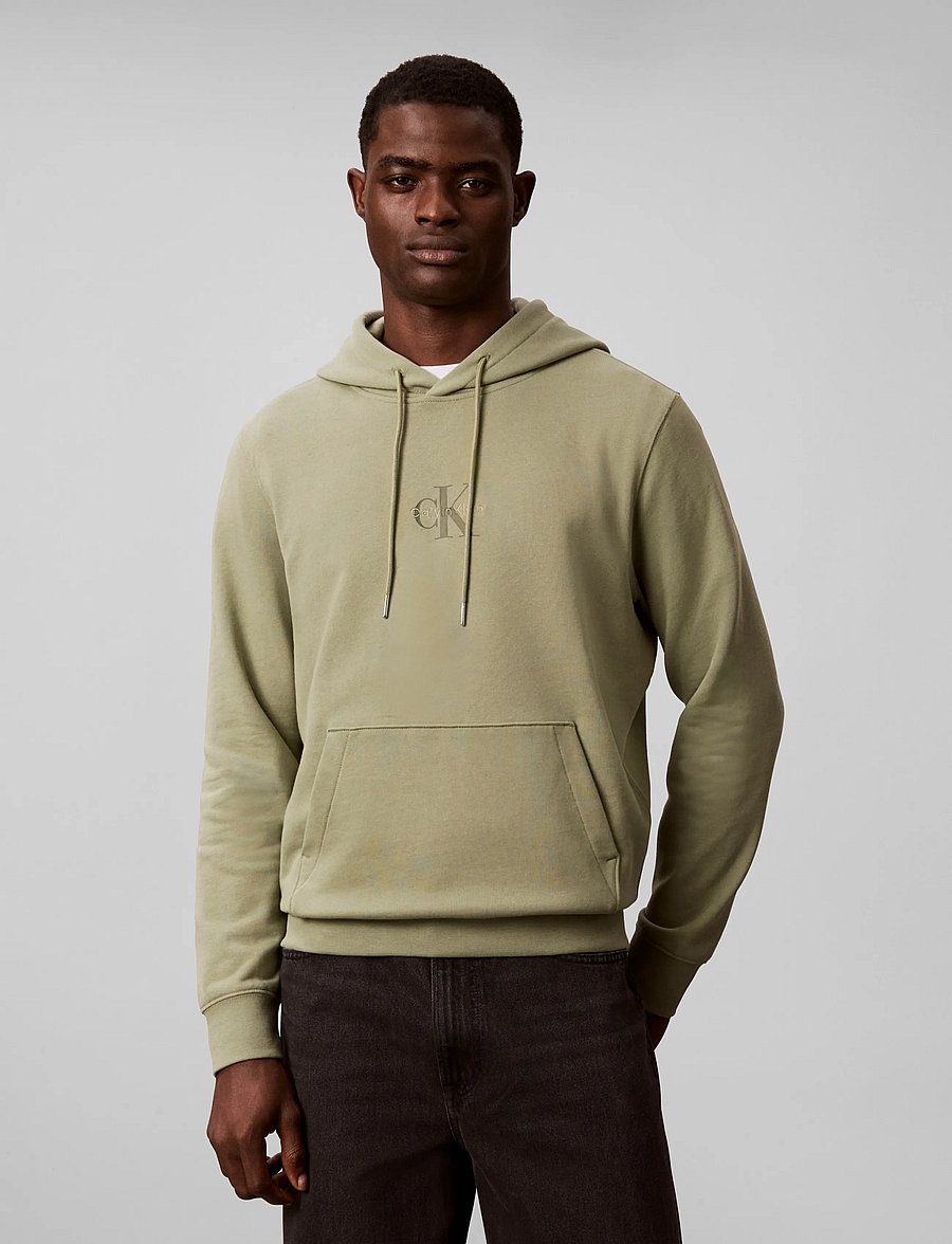Calvin Klein Jeans - CL LS 350TERRY MICRO MNLG HOODIE - kapuzenpullover - oil green - 3
