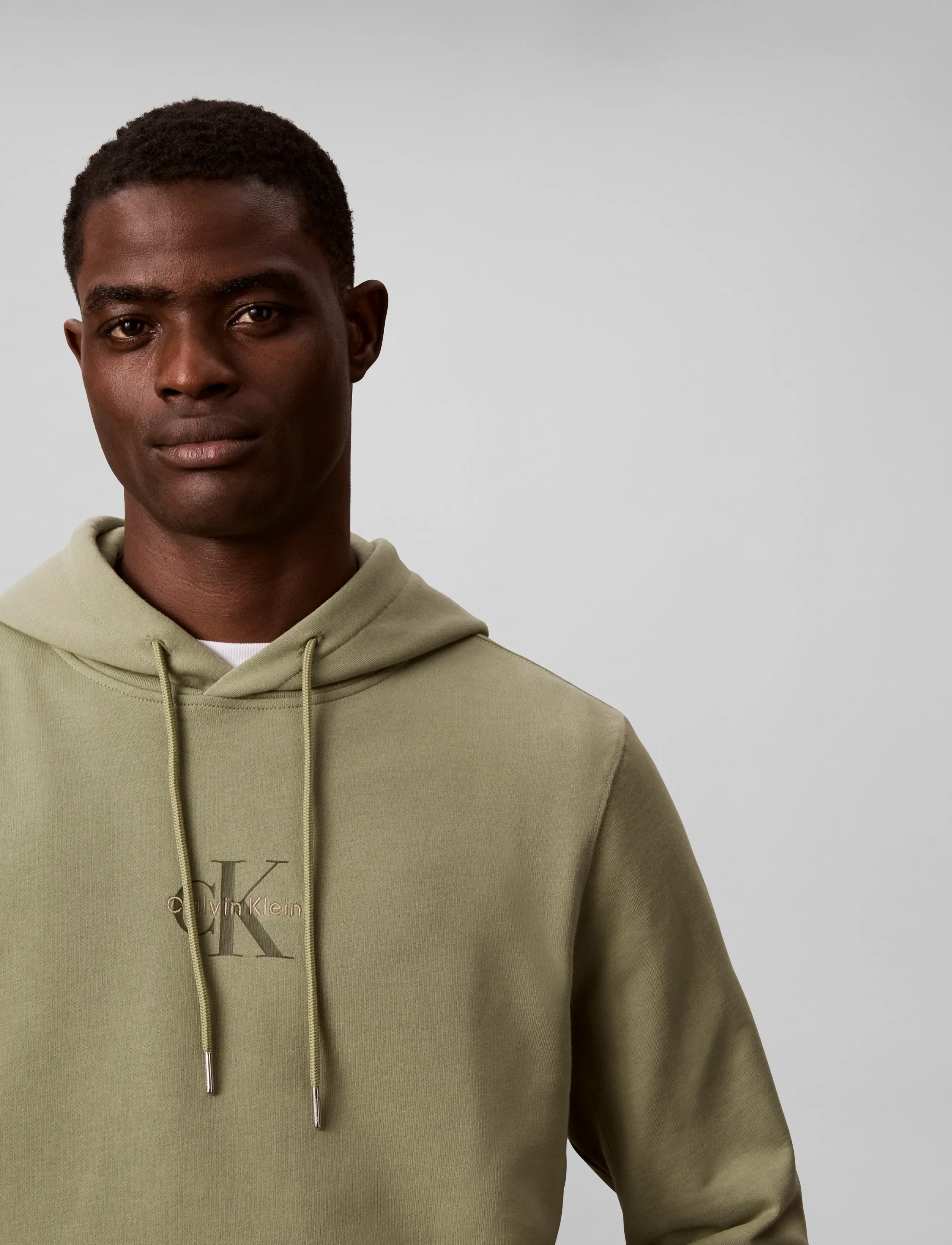 Calvin Klein Jeans - CL LS 350TERRY MICRO MNLG HOODIE - kapuzenpullover - oil green - 4